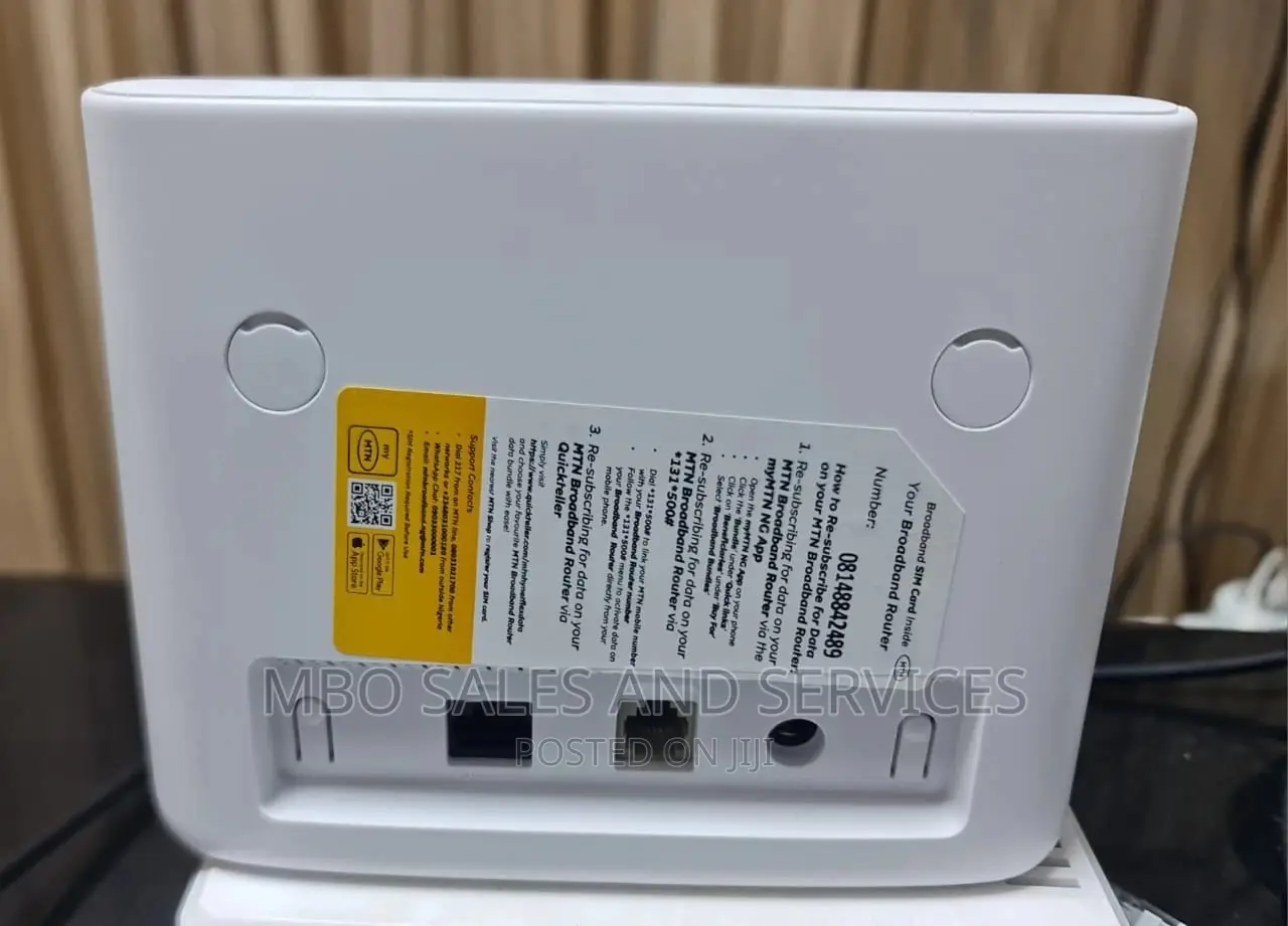 Zte MTN Universal 4G Router + Free UPS