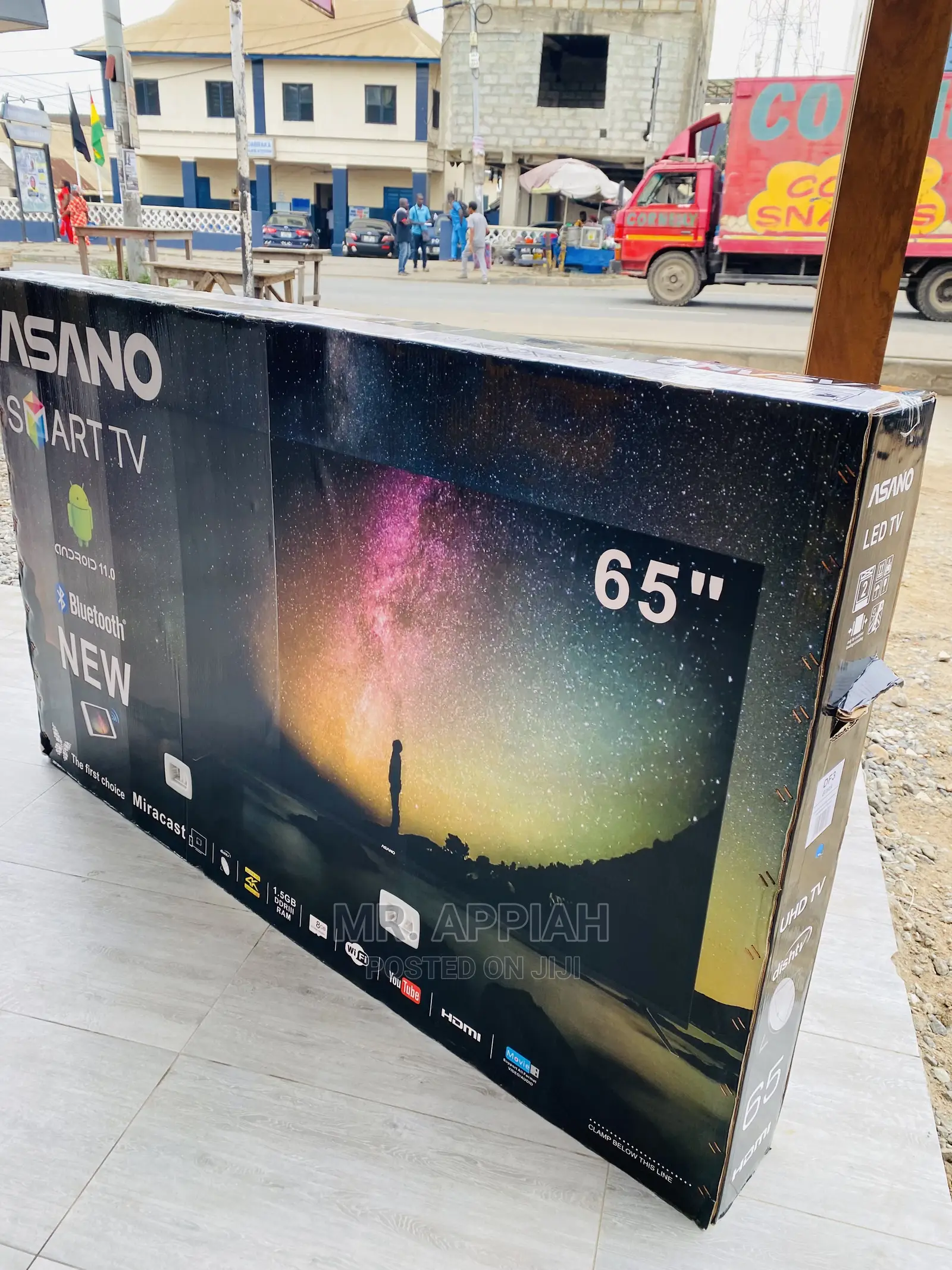 Fresh in Box Asano 65 Inch Uhd Smart Android Tv