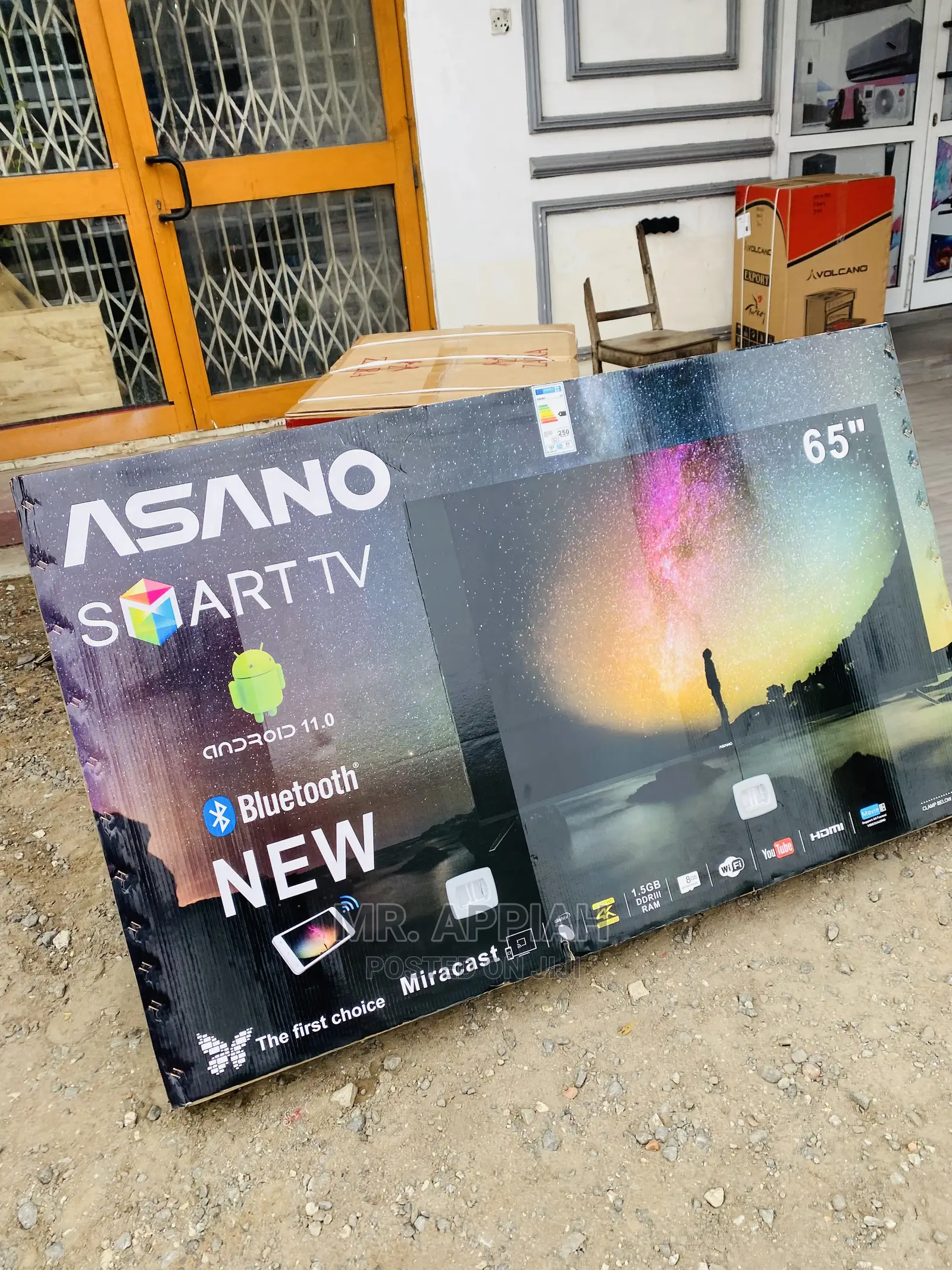 Fresh in Box Asano 65 Inch Uhd Smart Android Tv