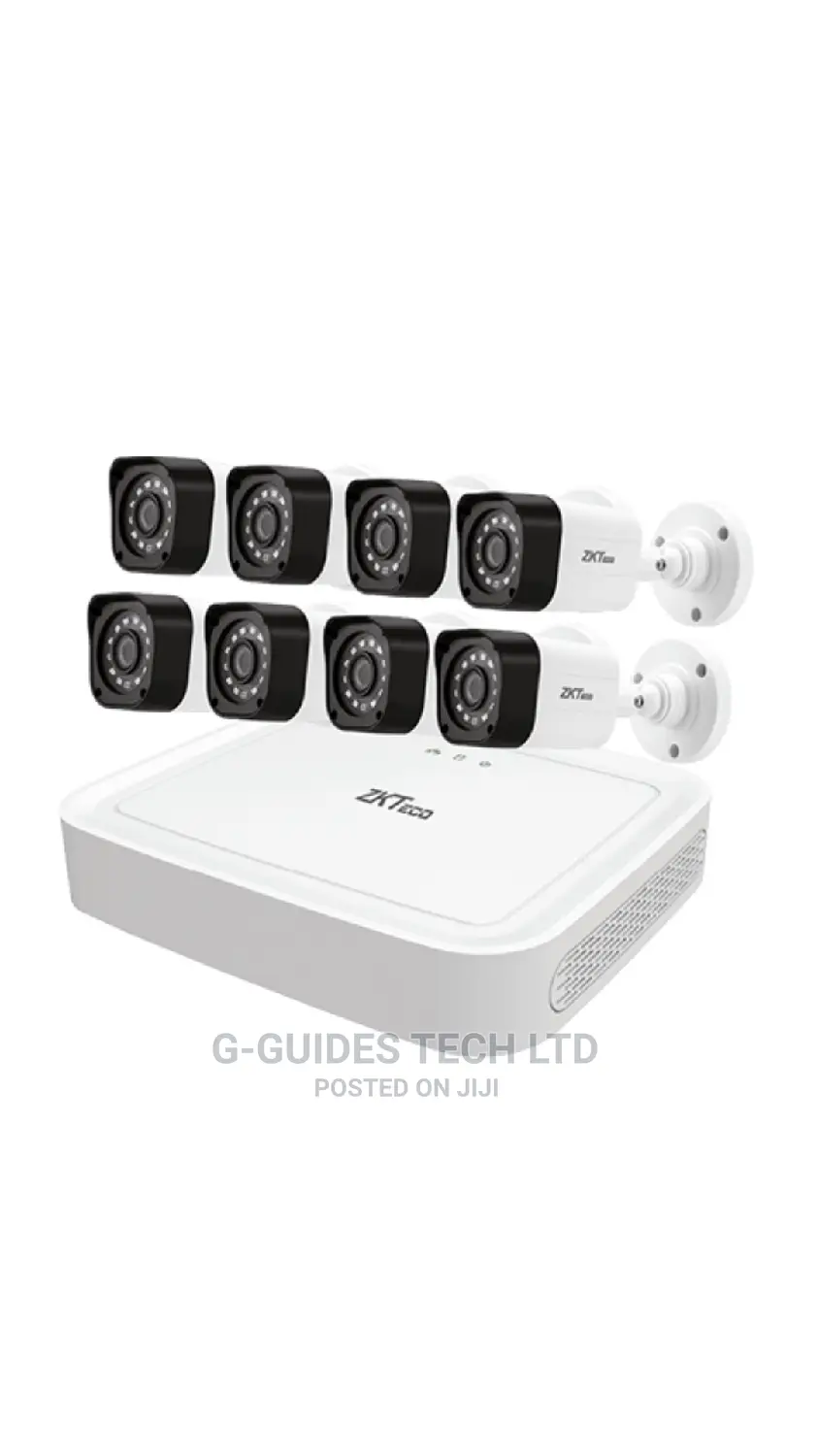 Zkteco 8-Channel Analog Camera Kit
