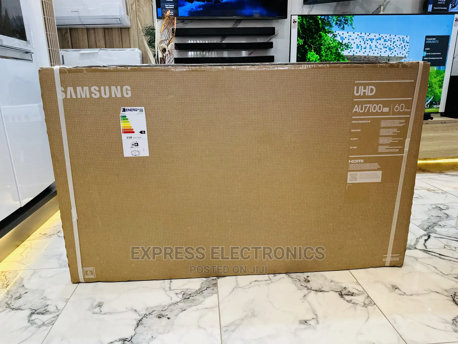 Spectacular Display Au7172 60” UHD Smart Tv 