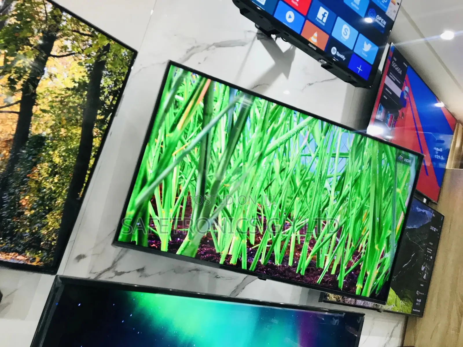 Samsung UHD Crystal Smart 50 Inches Glossy AU70 Tv