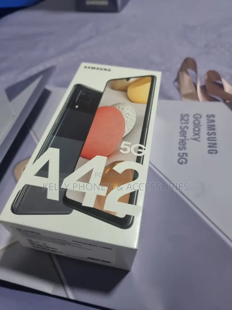 New Samsung Galaxy A42 5G 128 GB Black