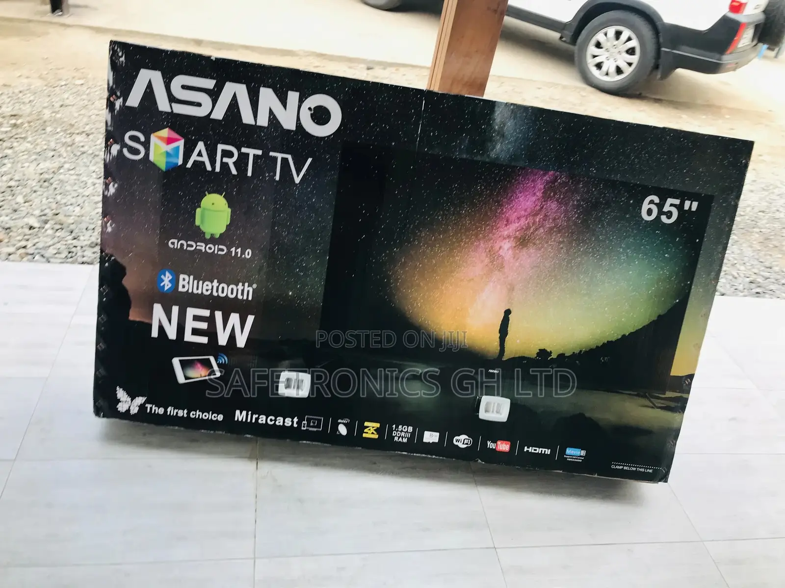 Purchase Quality Asano 65 Inches Glossy LED Smart UHD Tv
