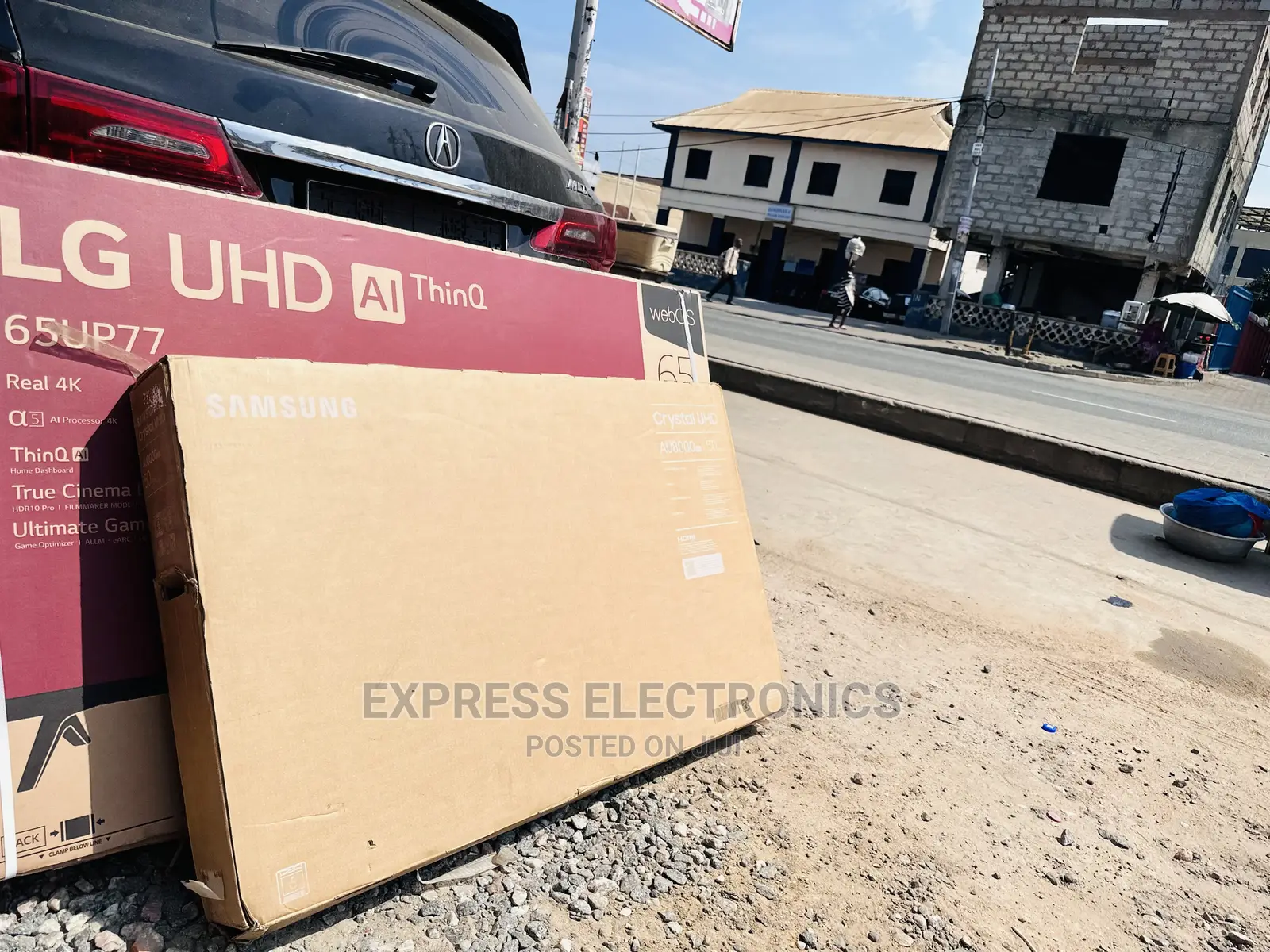 Au8000 50”UHD Smart Samsung Spectacular Display