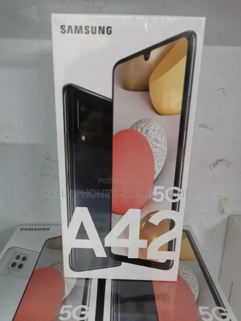 New Samsung Galaxy A42 5G 128 GB Black