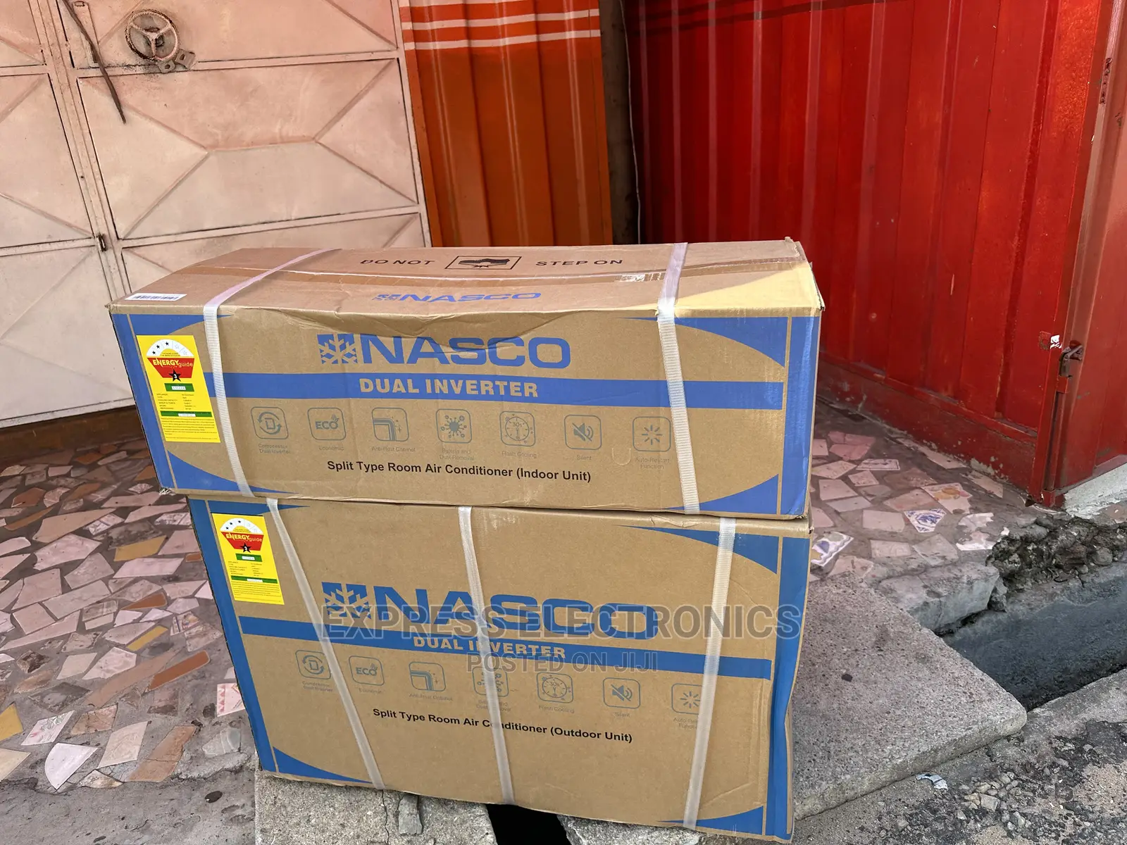 Easy Cleaning Design Nasco 1.5hp Split Dual Inverter Ac