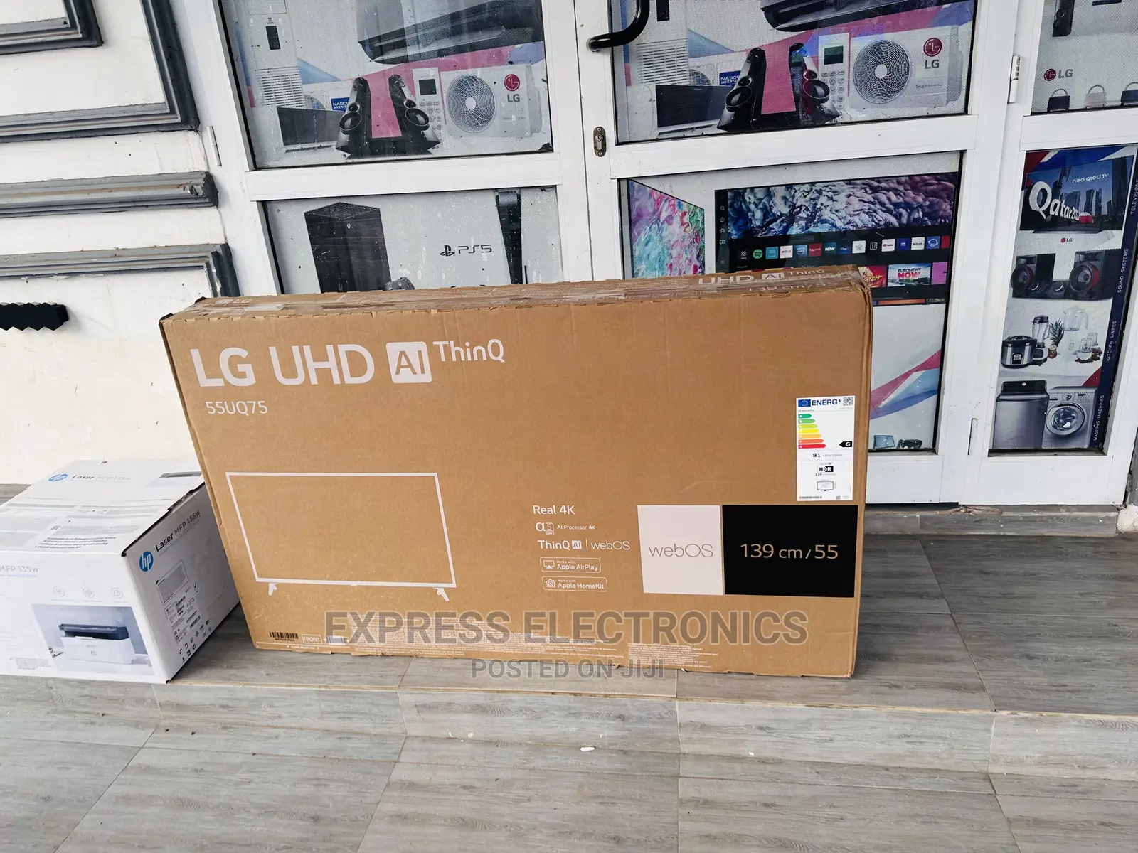 Quality and Vivid Colors UHD Lg Smart 55UQ75003 Tv