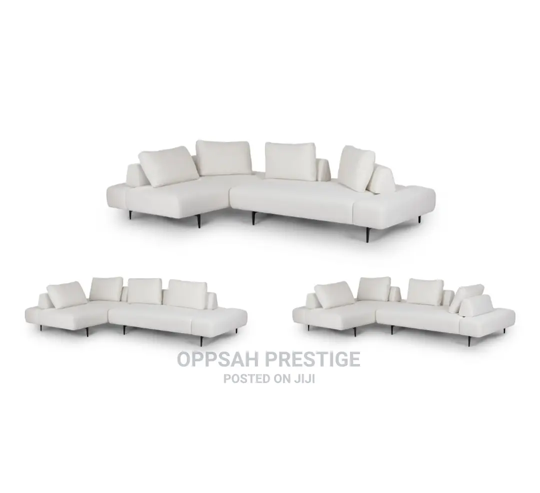 Divan Quartz White Sectional