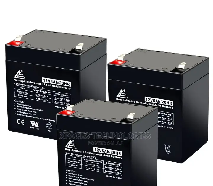 Sealed 12V 5ah UPS Lead Acid Battery