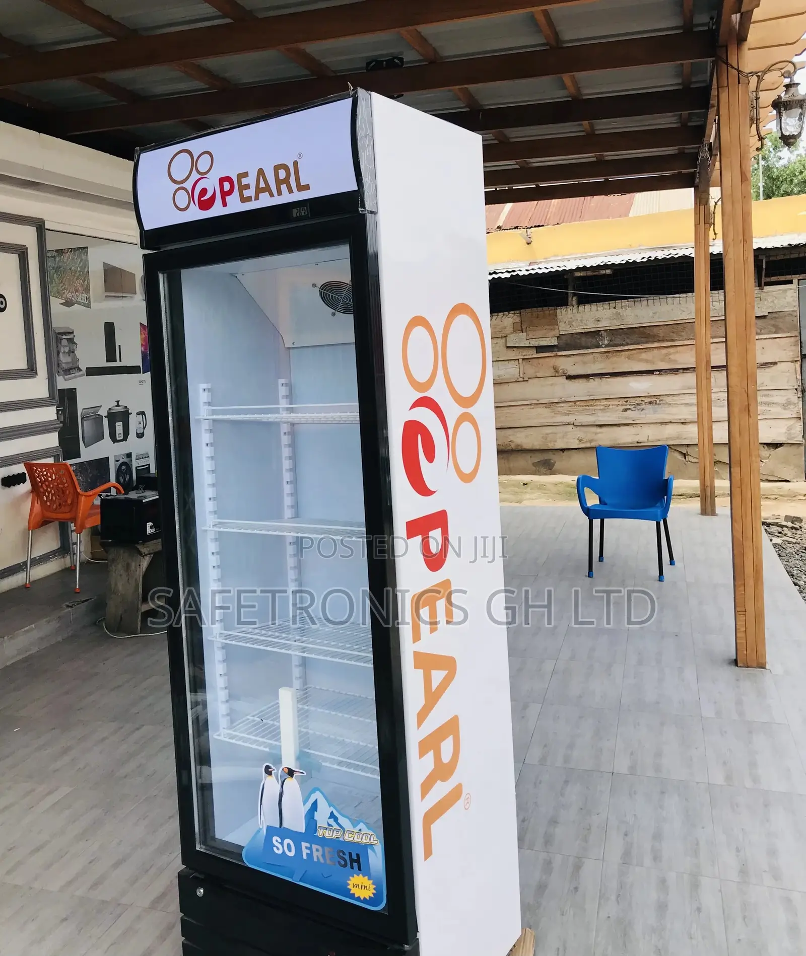 PVC-37 Pearl Singledoor Display Fridge