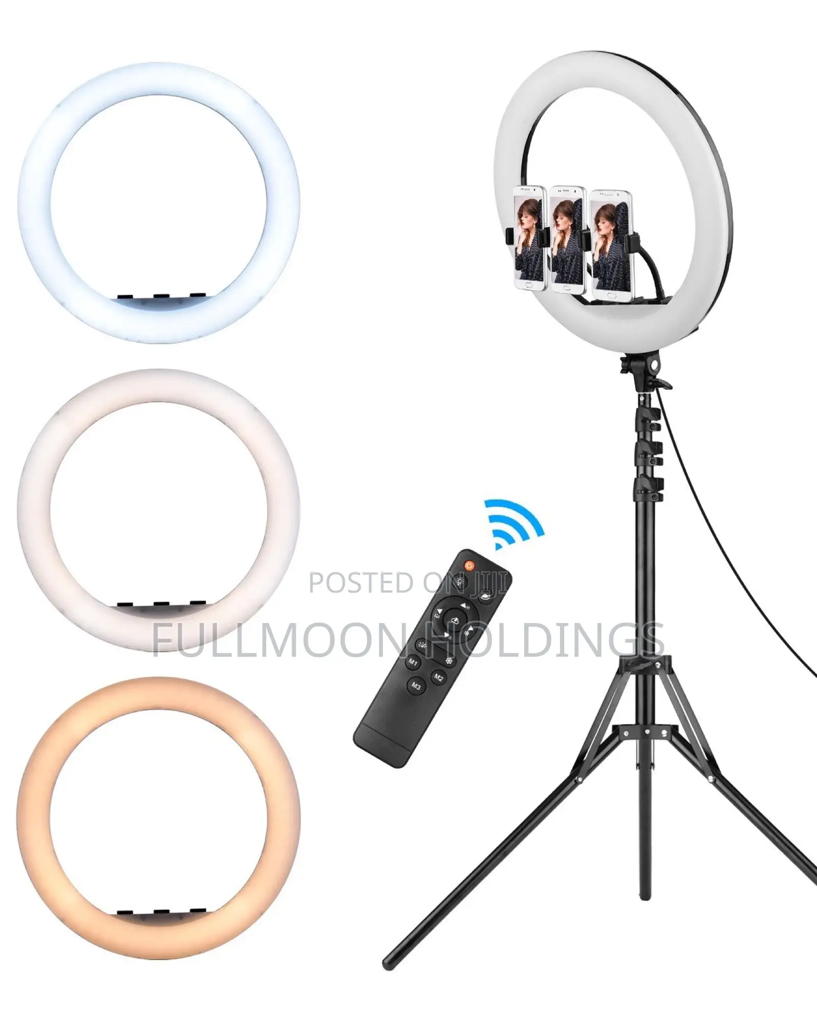 21” Inches Ringlight With Stand, Remote and Carrying Bag