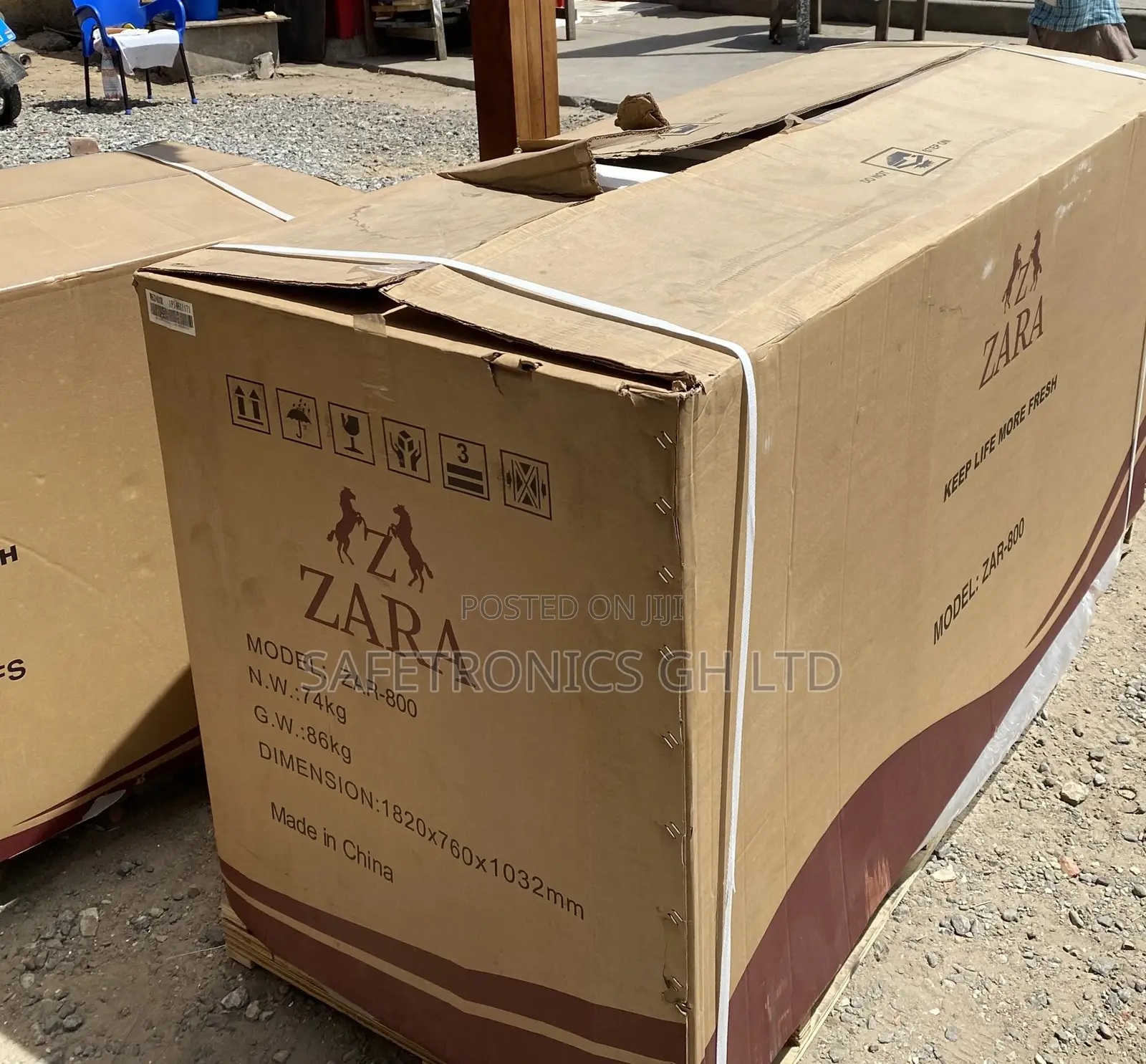 Neat Chestfreezer 470L Doubledoor Zara 