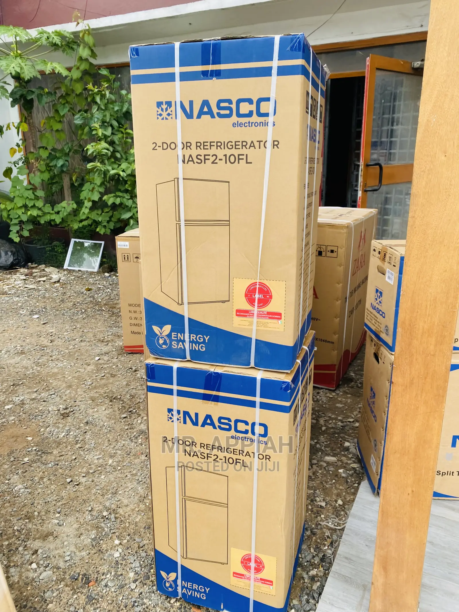 Quality Yet Affordable Nasco 2 Door(Nasf2-10fl)Refrigerator