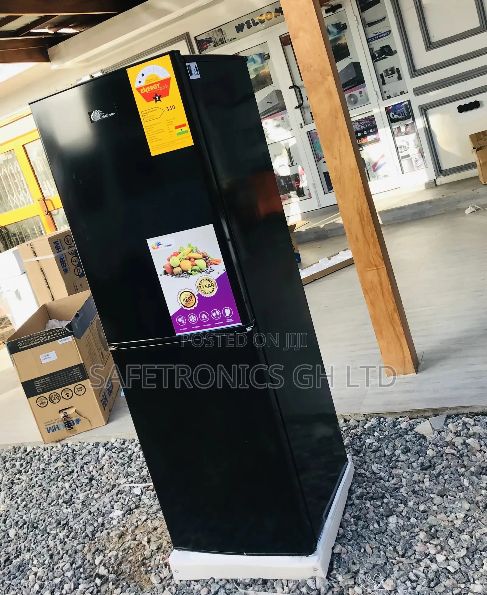 RF-200B Doubledoor Fridge Bottomfreezer Rainbow