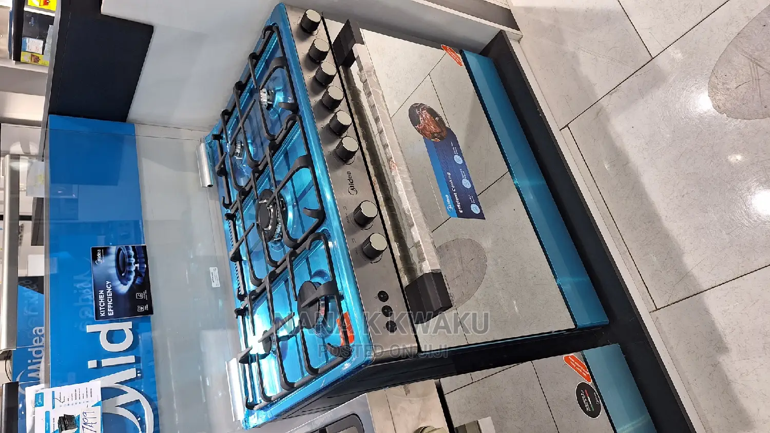 _High Quality_midea 5 Burner Gas Cooker With Oven Grill