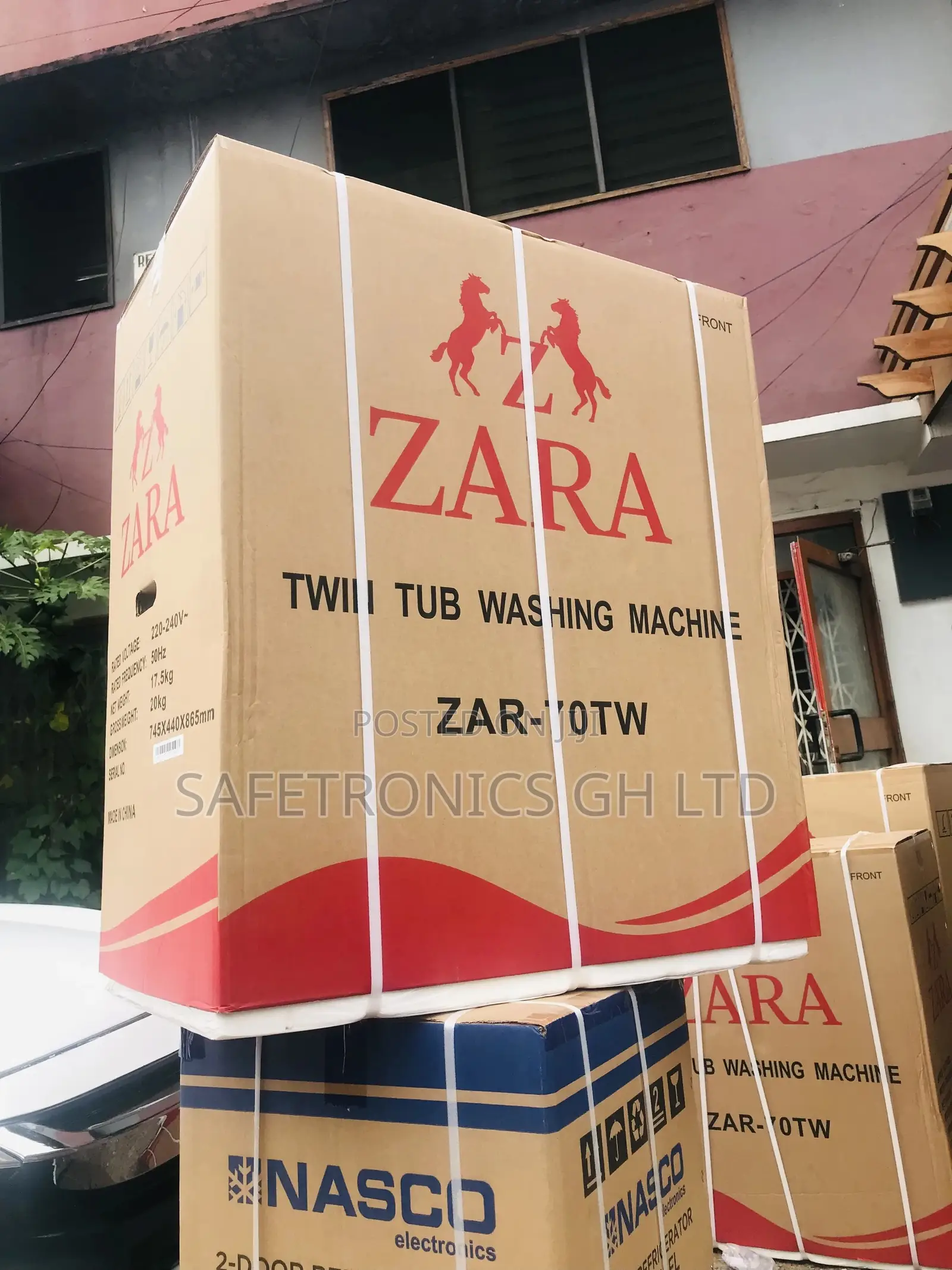 Unique Washingmachine Zara Semiautomatic Topload 7kg