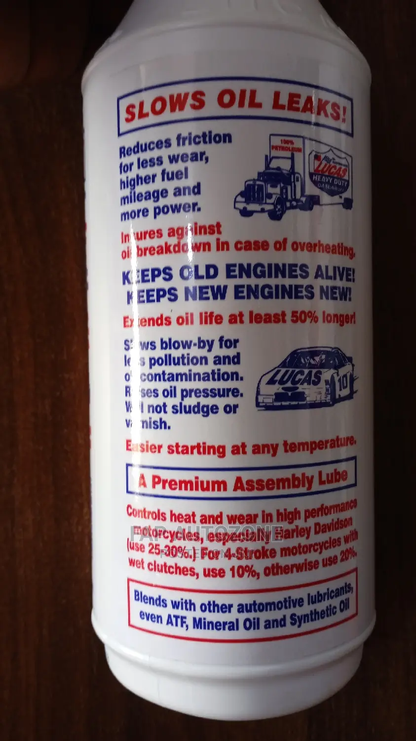 01206. Original Lucas Oil Stabilizer From Usa