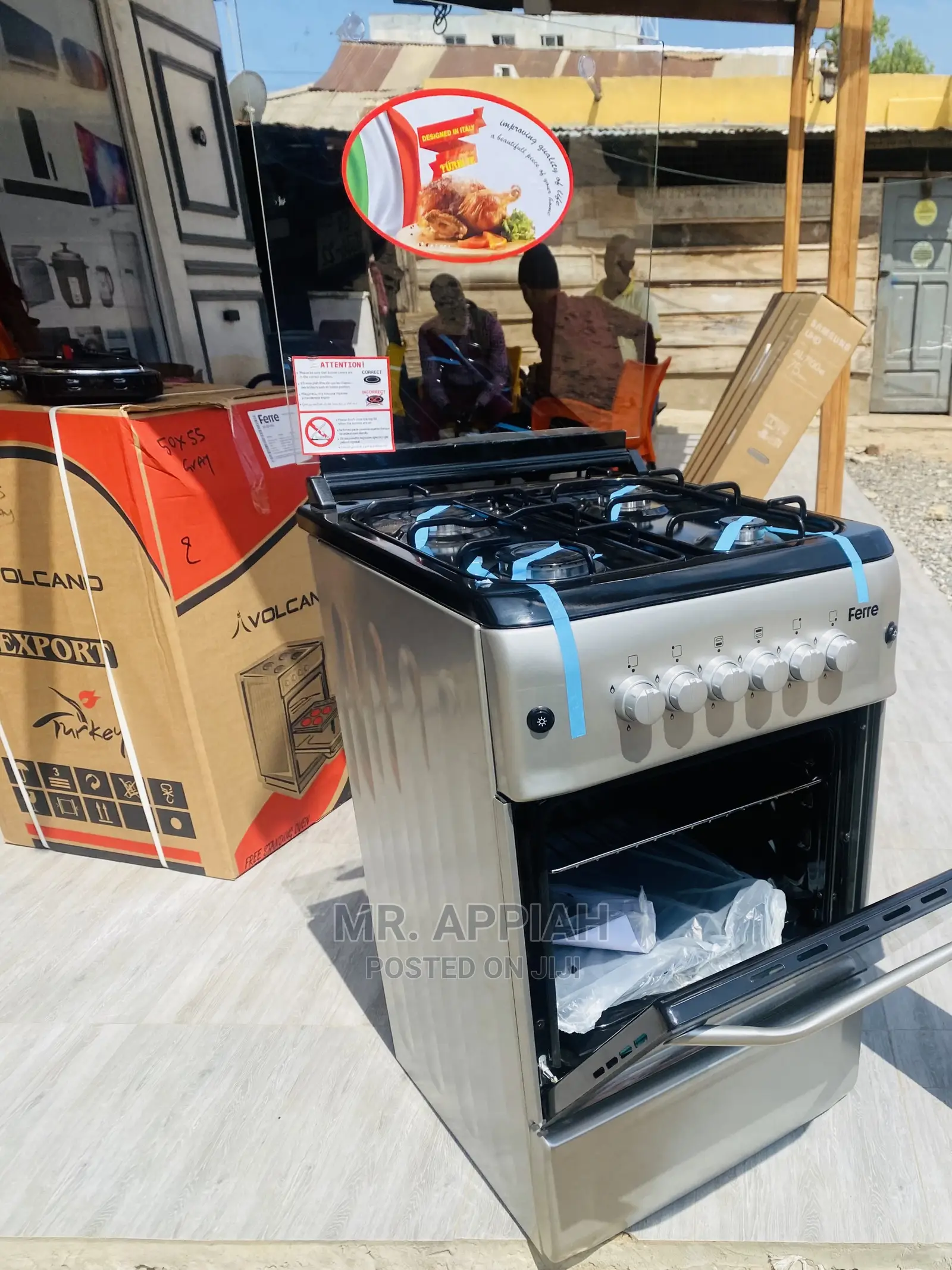 Latest Affordable and Durable Ferre 50x55 4 Gas Cooker 