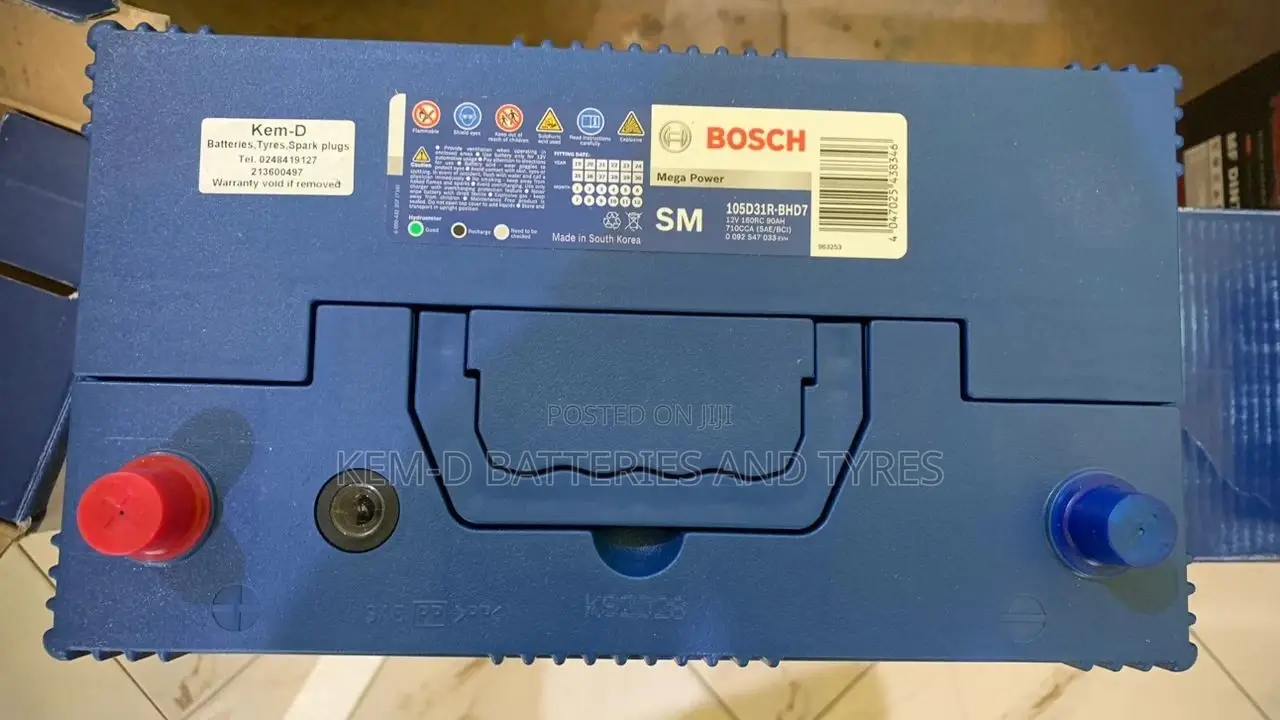 90ah 12V Original Bosch Battery 17 Plates