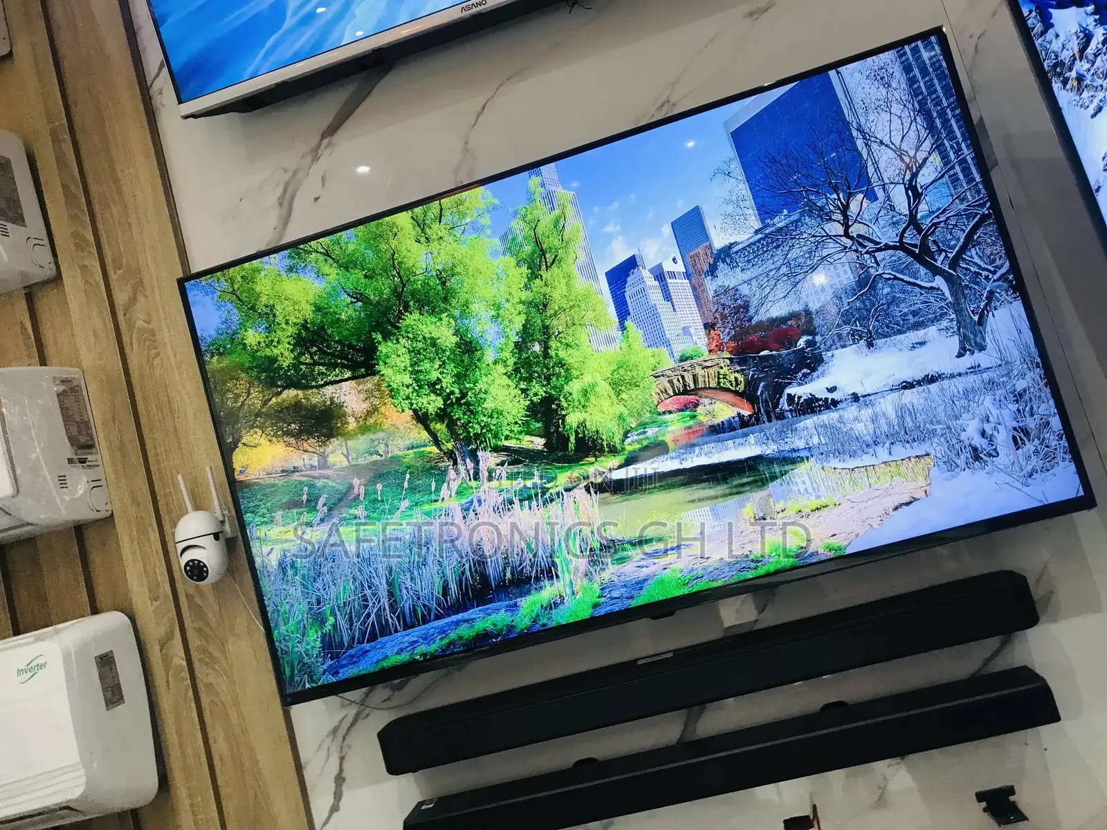 New Samsung BU80 65 Inches Glossy UHD Smart Tv