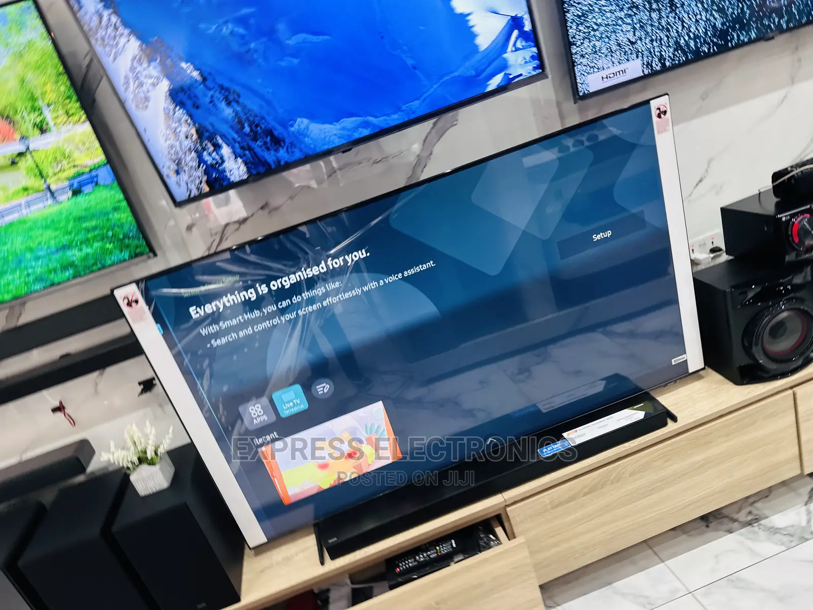 Experience Clear Vivid Colors 65q60b (Qled ) Samsung Tv