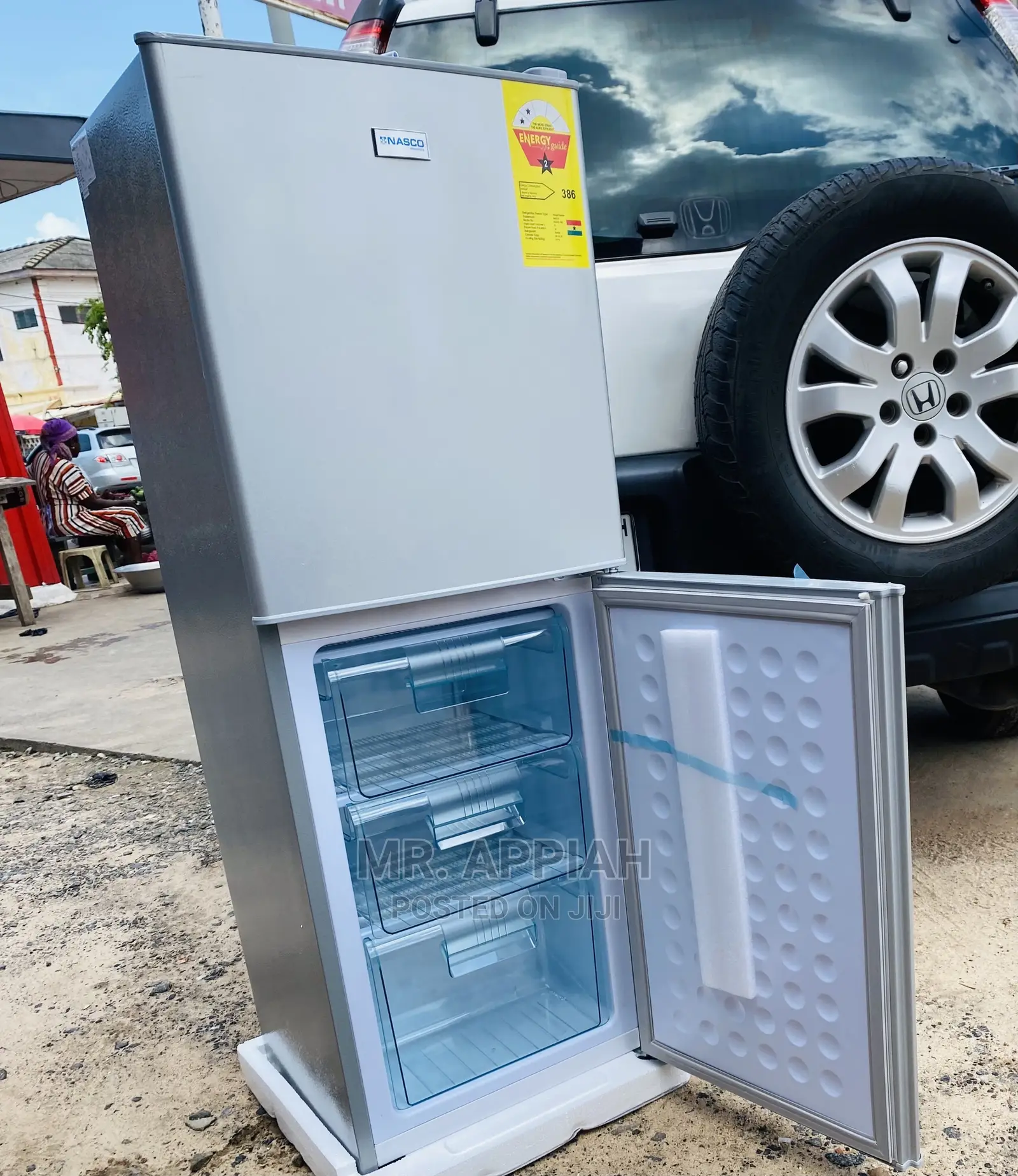 Durable and Affordable Nasco 2 DoorRefrigerator(Nasd2-18fl)