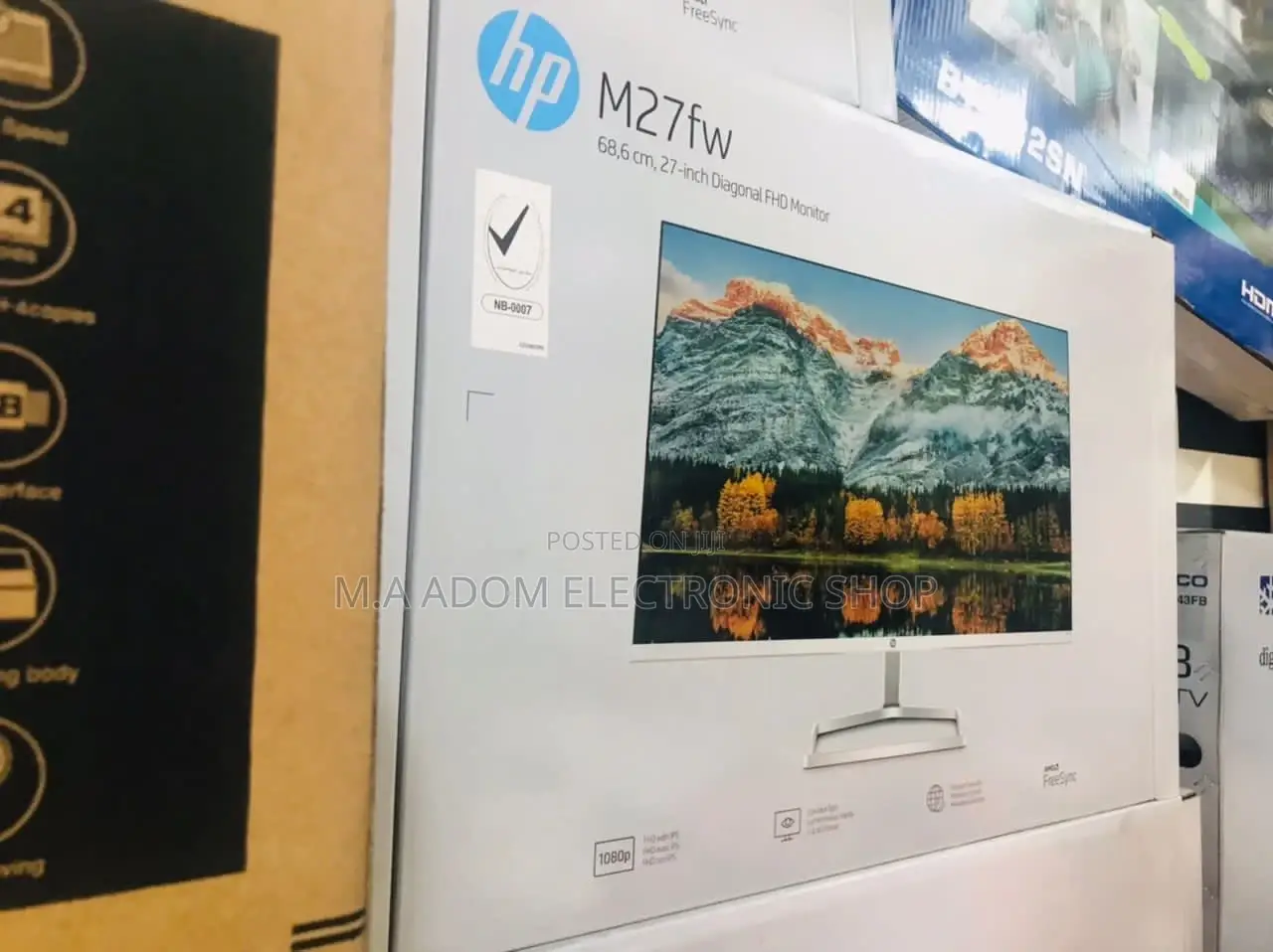 Loved Hp M27FW FHD Monitor With HDMI,VGA