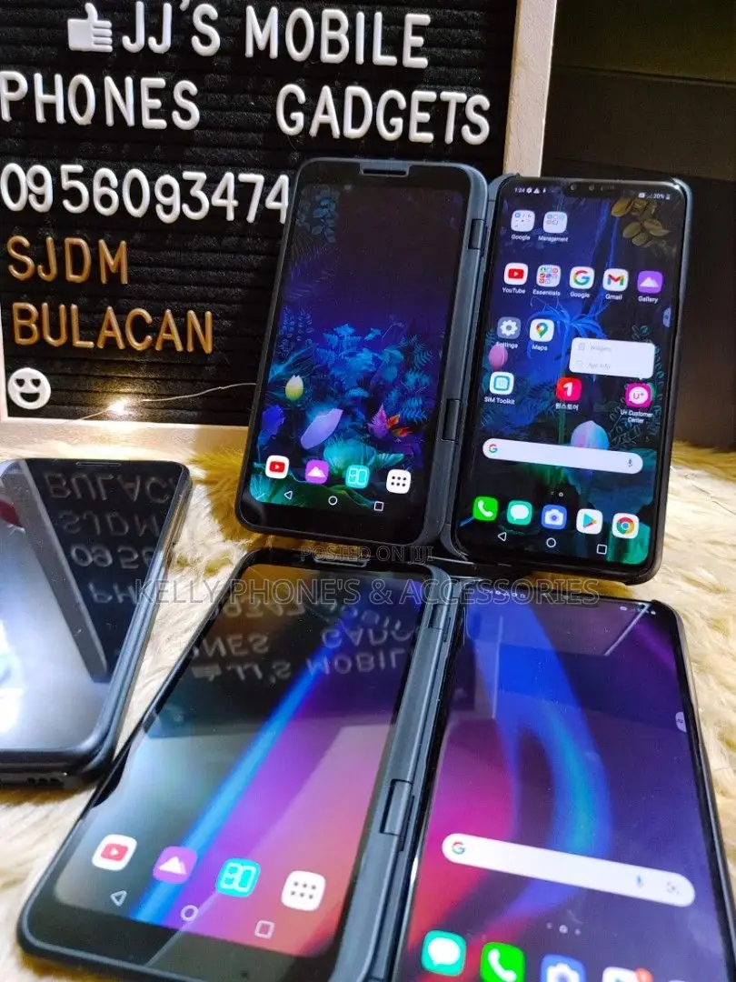 New LG V50S Thinq 256 GB Black
