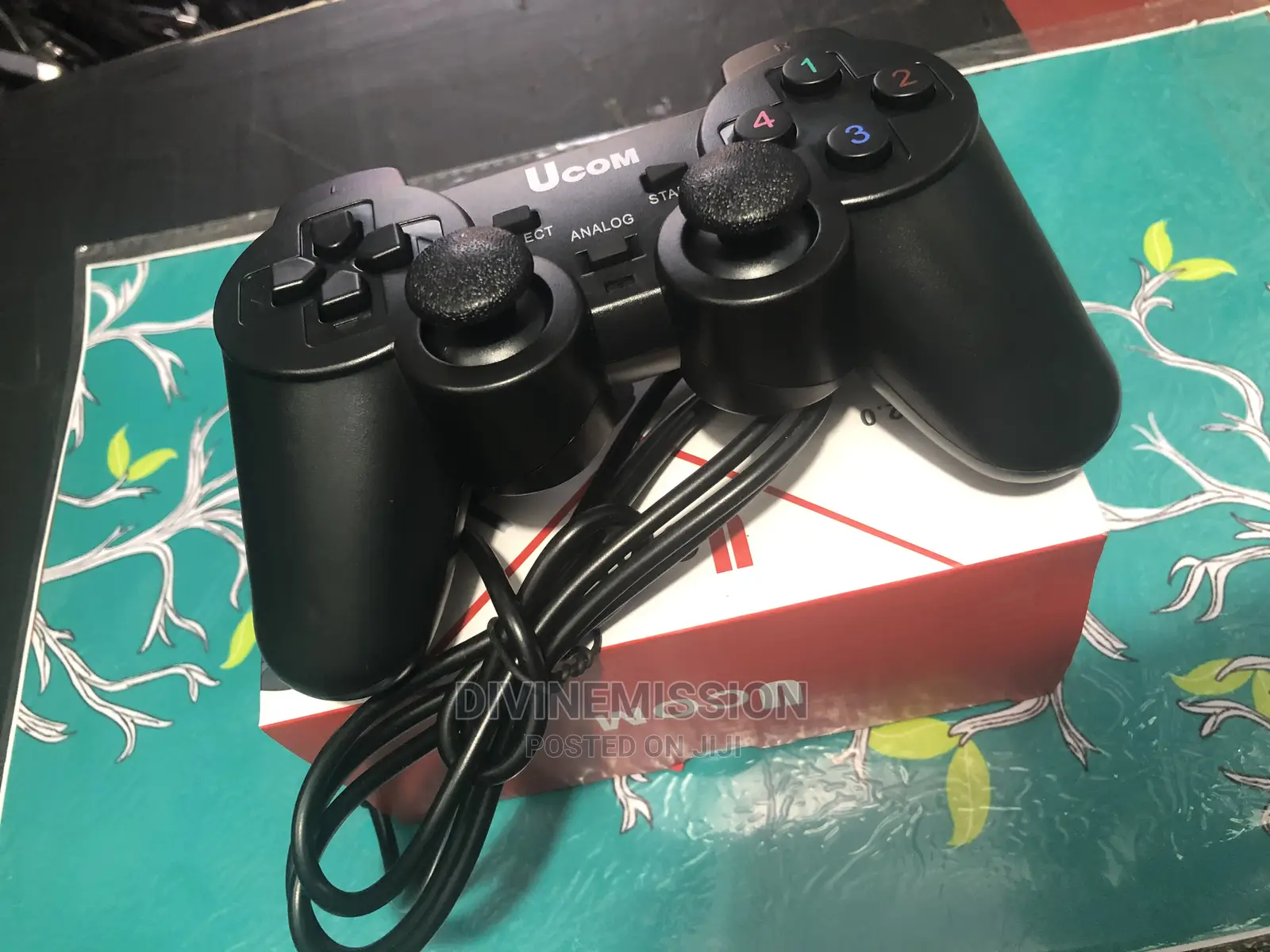 Single Ucom Wired Game Pad, for Laptop, Desktop and Tv