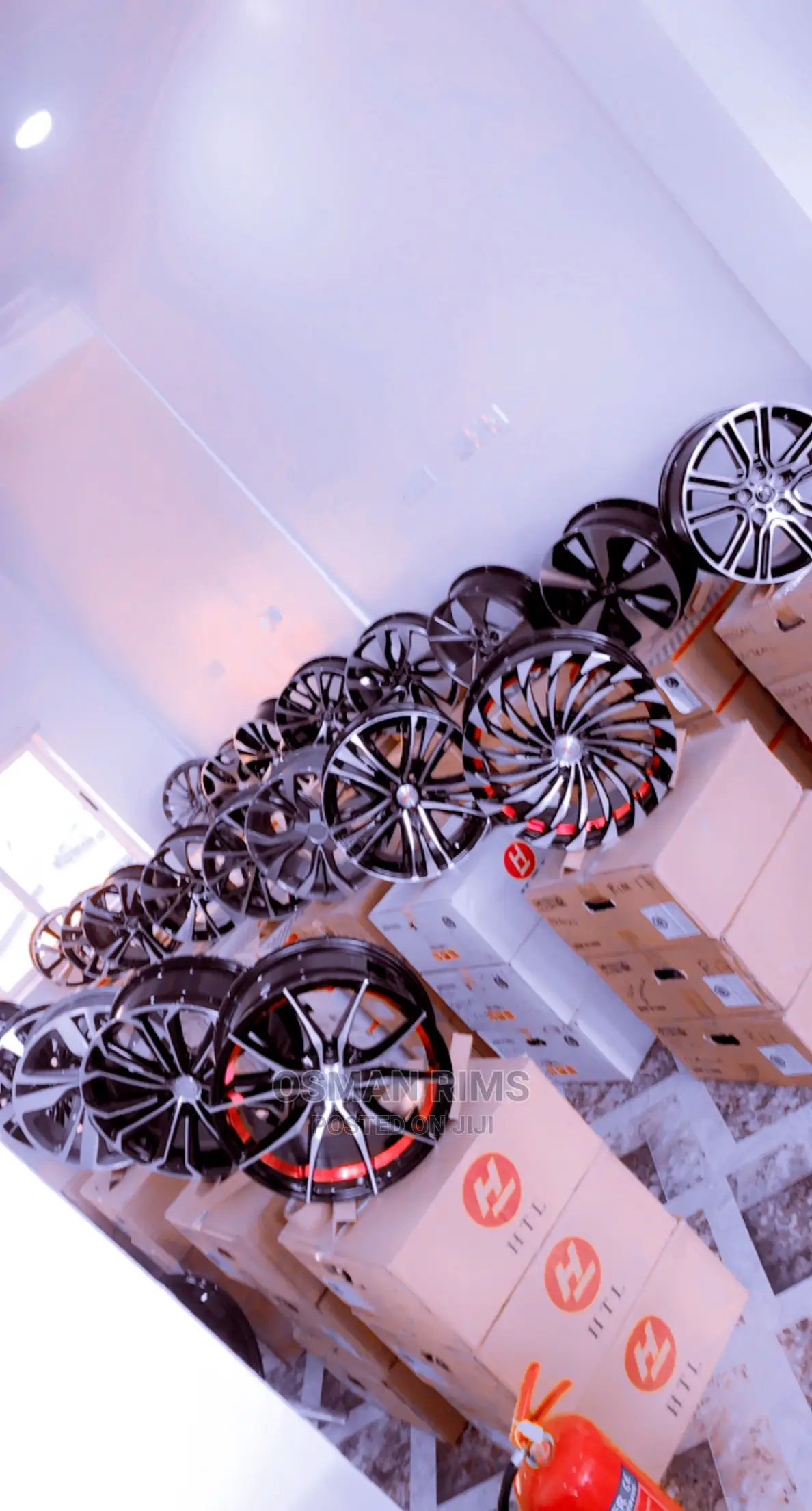 Car Alloy Rims and Tyres