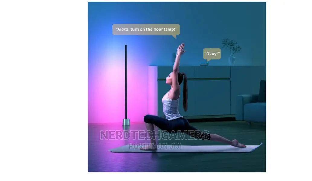 RGBICWW LED Floor Lamp, Smart Corner Lamp