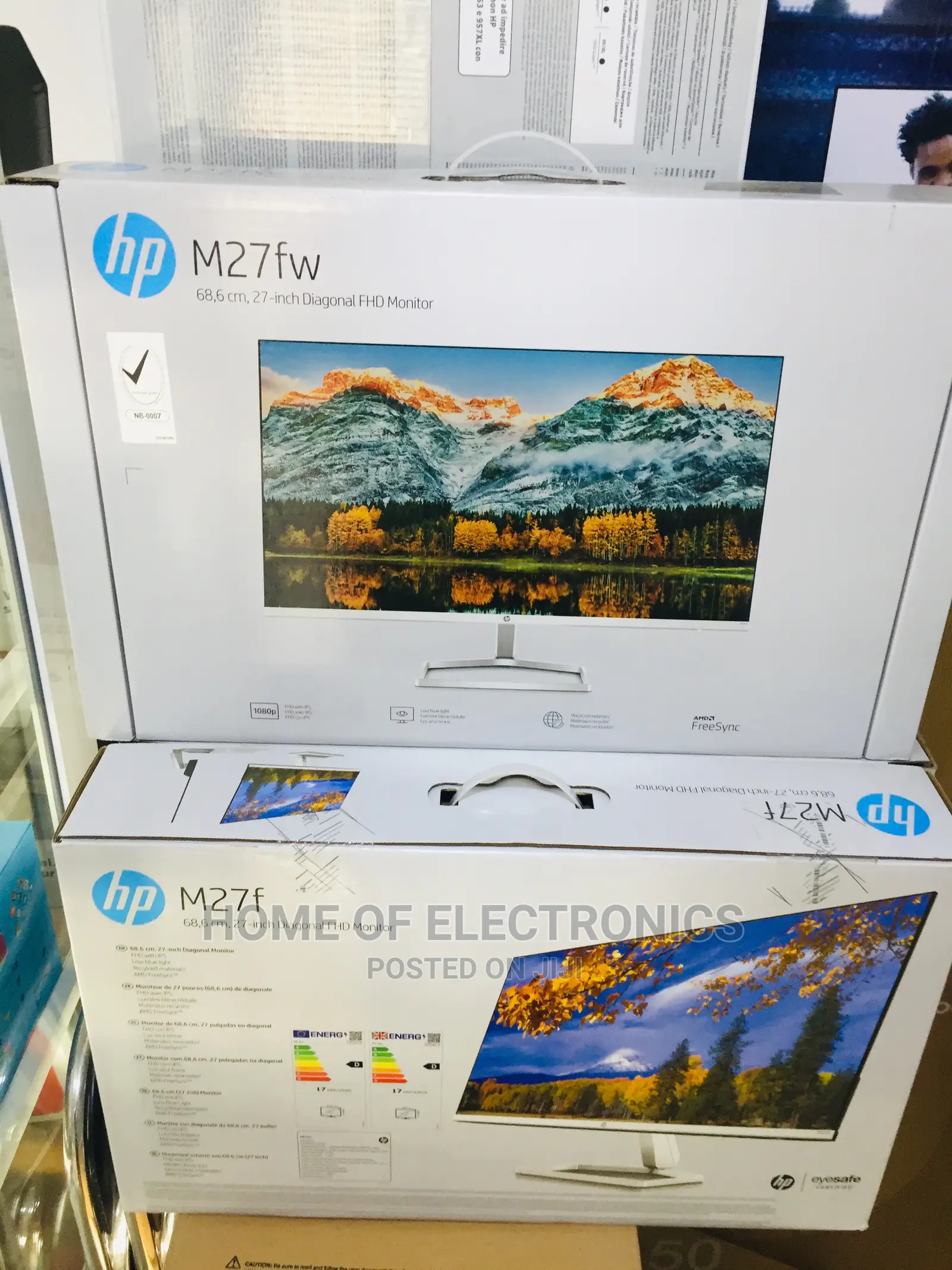 Order for HP 27 Inches M27FW Full HD Monitor With HDMI VGA