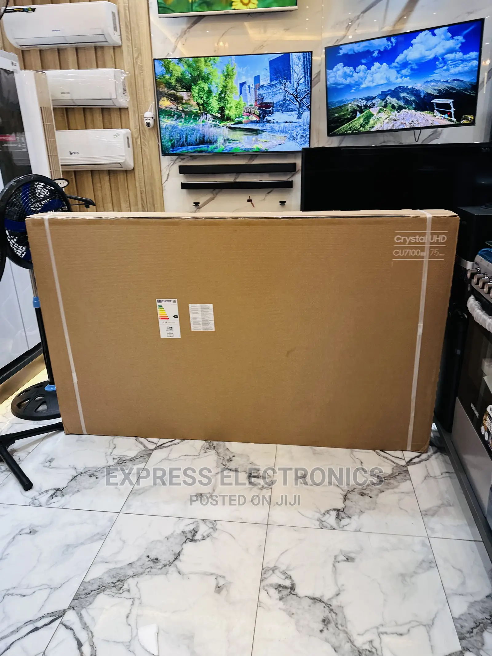 Crystal UHD Smart 75”Cu7172 Smart Display Tizen Glossy