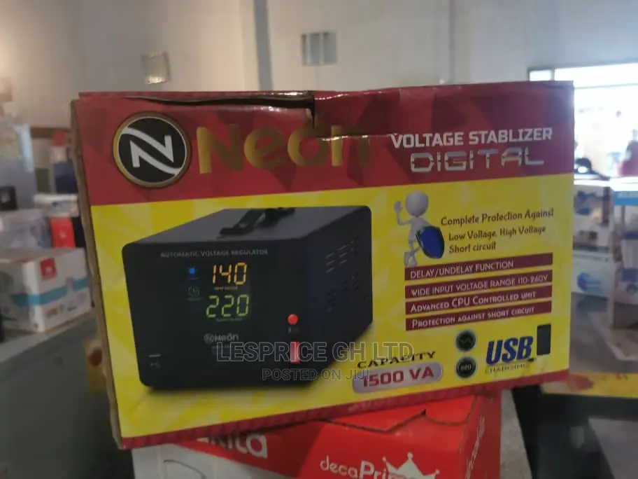 Neon 2000VA Step Down- Voltage Stabilizer