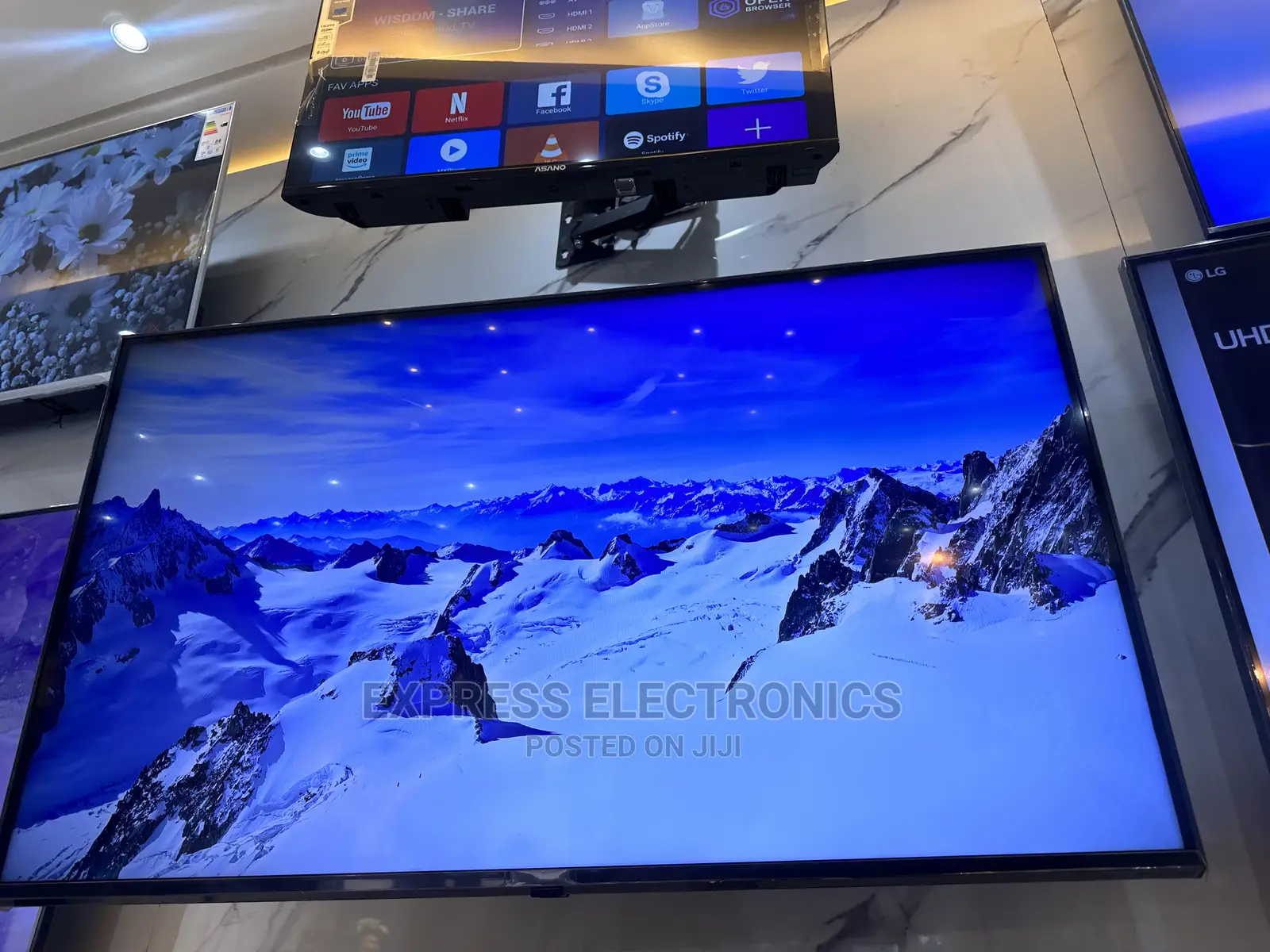 Samsung UHD Smart Tv  55”Au7172 