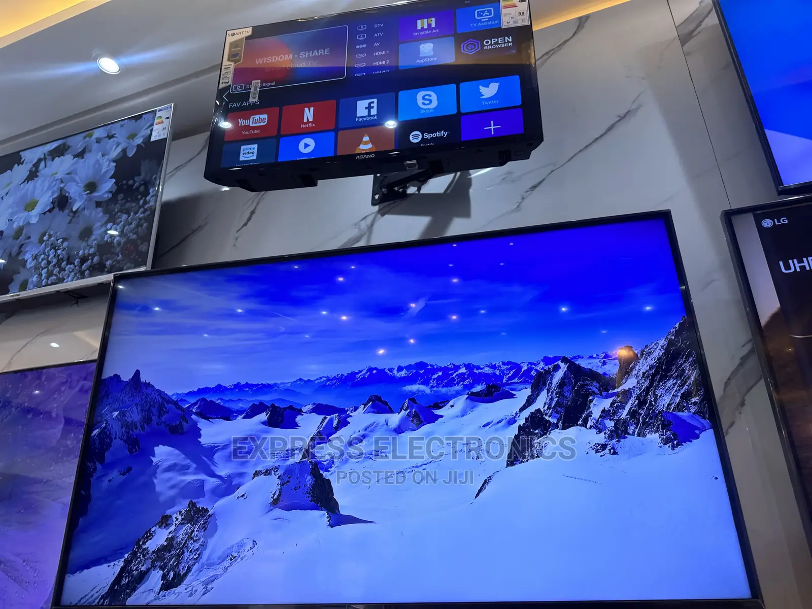 Samsung UHD Smart Tv  55”Au7172 