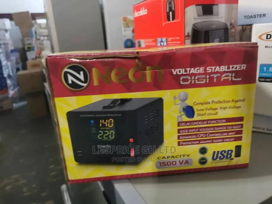 Neon 2000VA Step Up Down Stabilizer