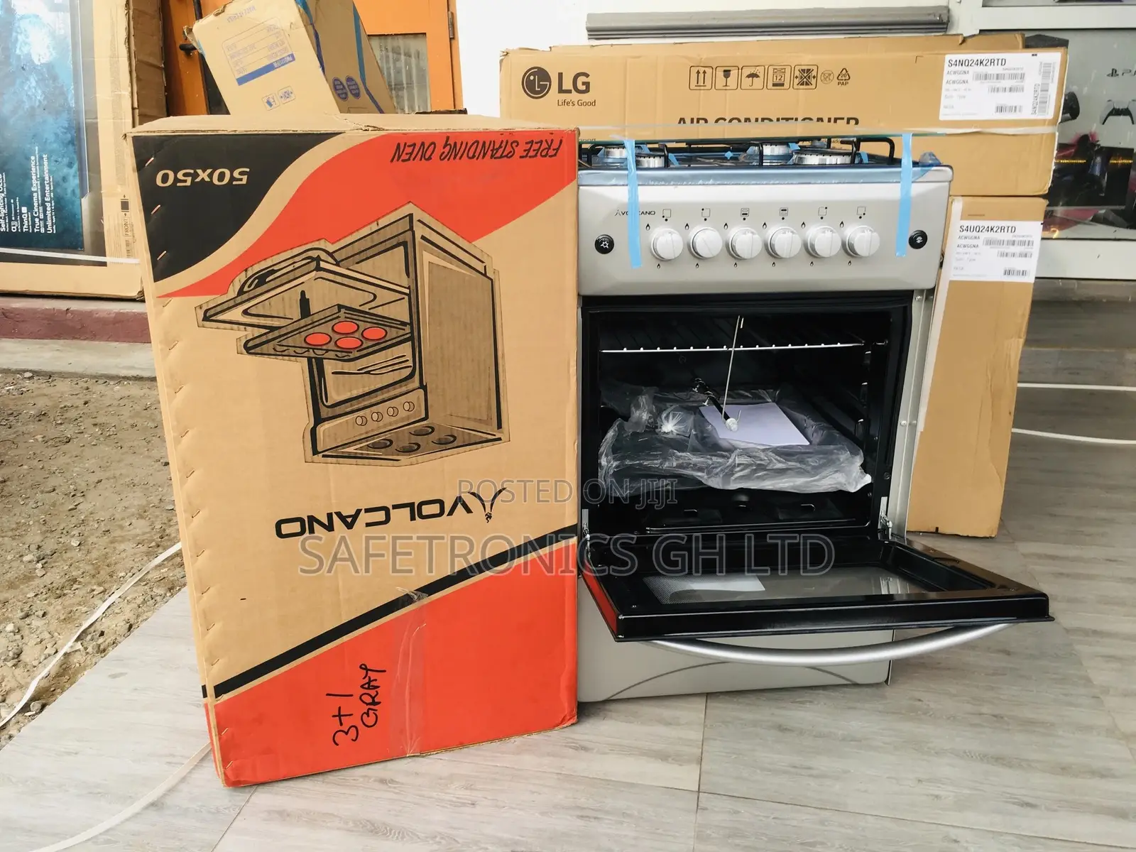 Reliable Volcano 4 Gas 50x55 Oven With Grill Rotisserie