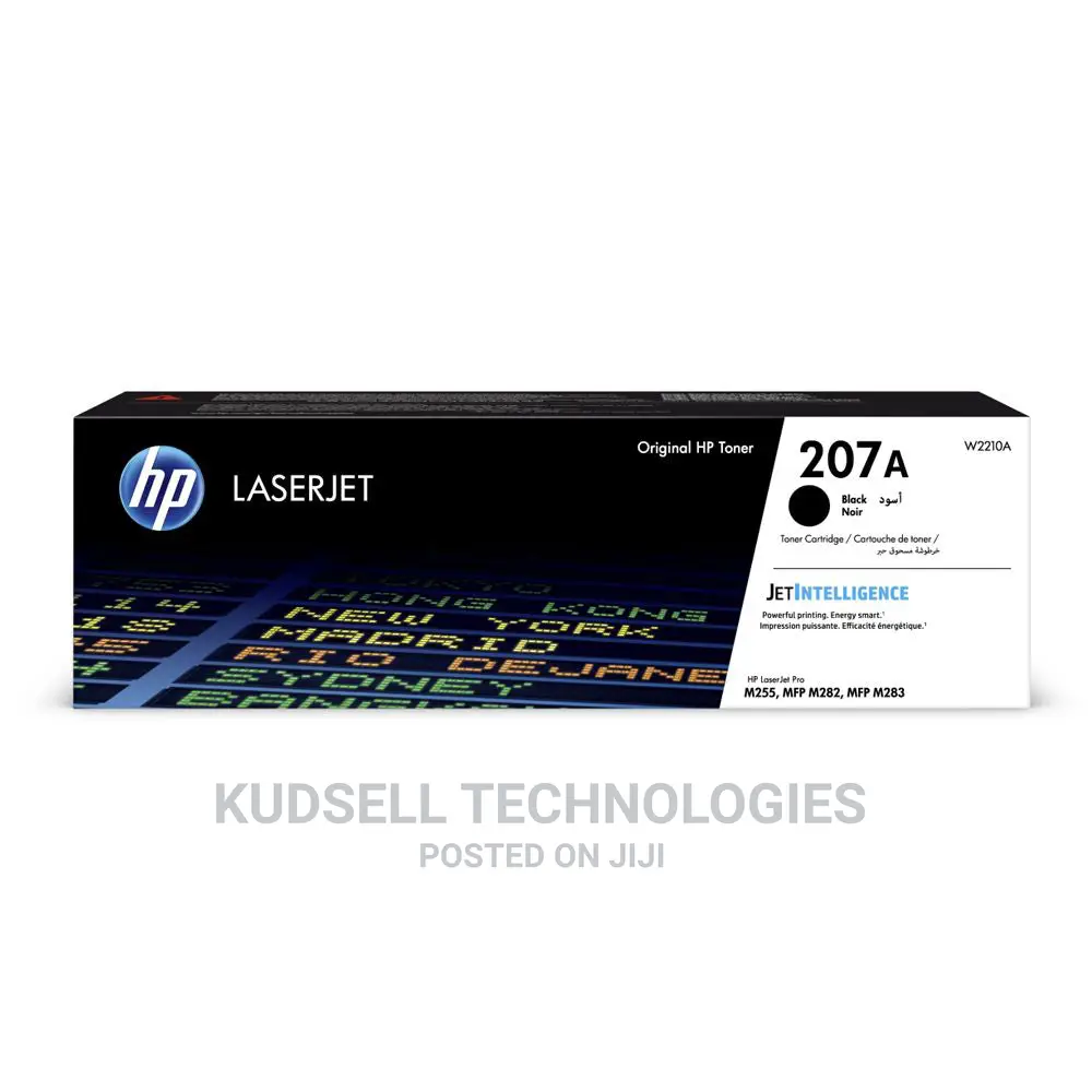 Hp 207a Black Original Toner Cartridge (W2210a)