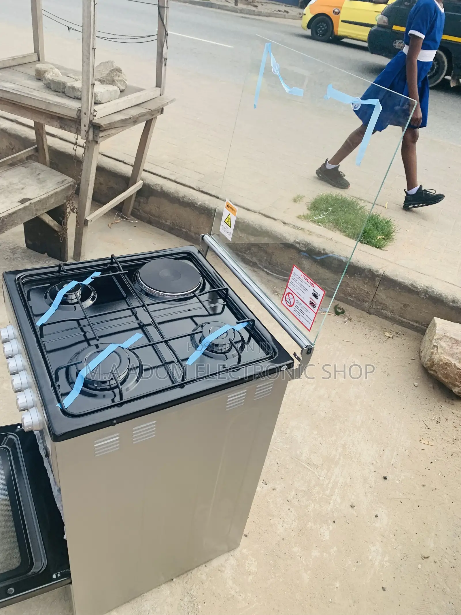 Keep Volcano 4B 3+1 Gas N Electric Cooker With Grill