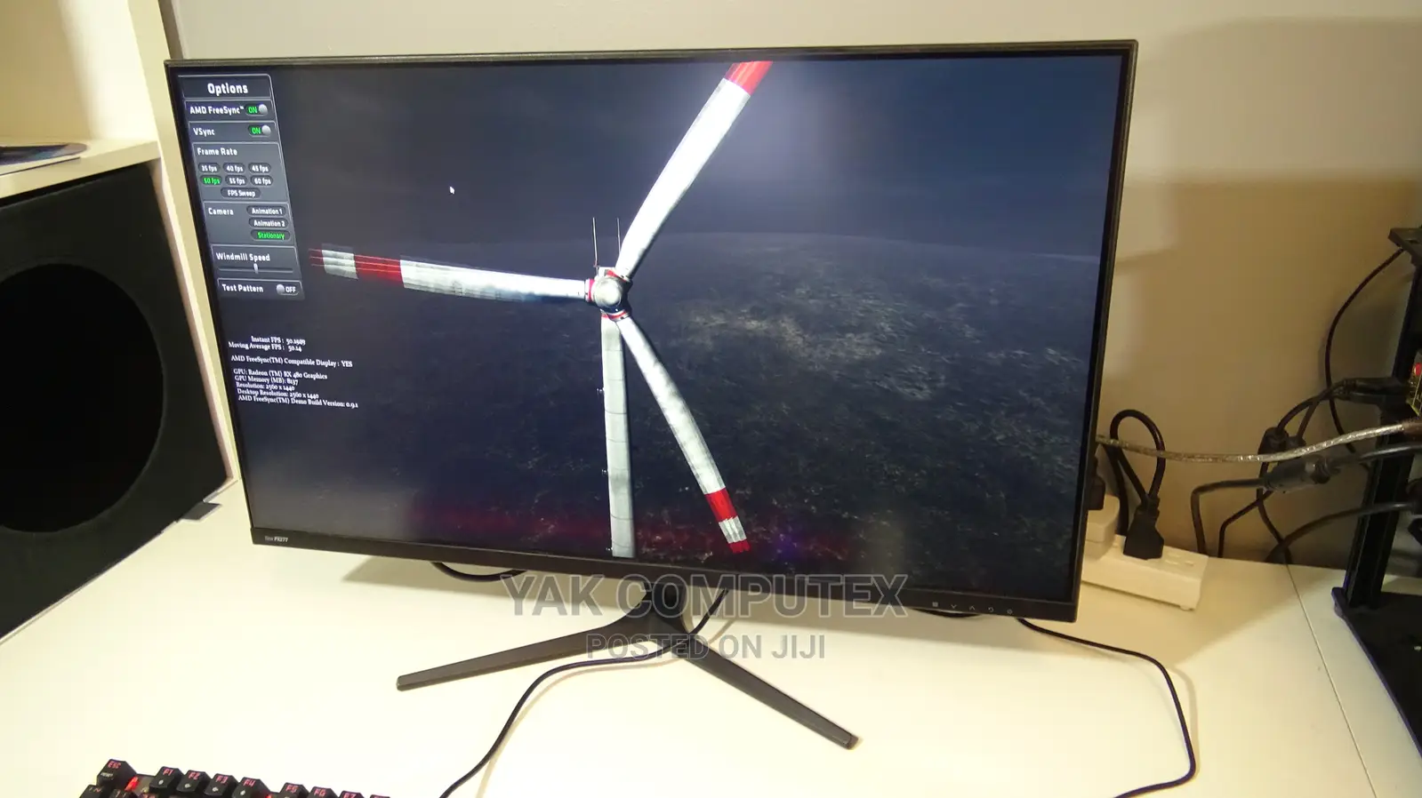 Pixio 27 Inch WQHD 165hz