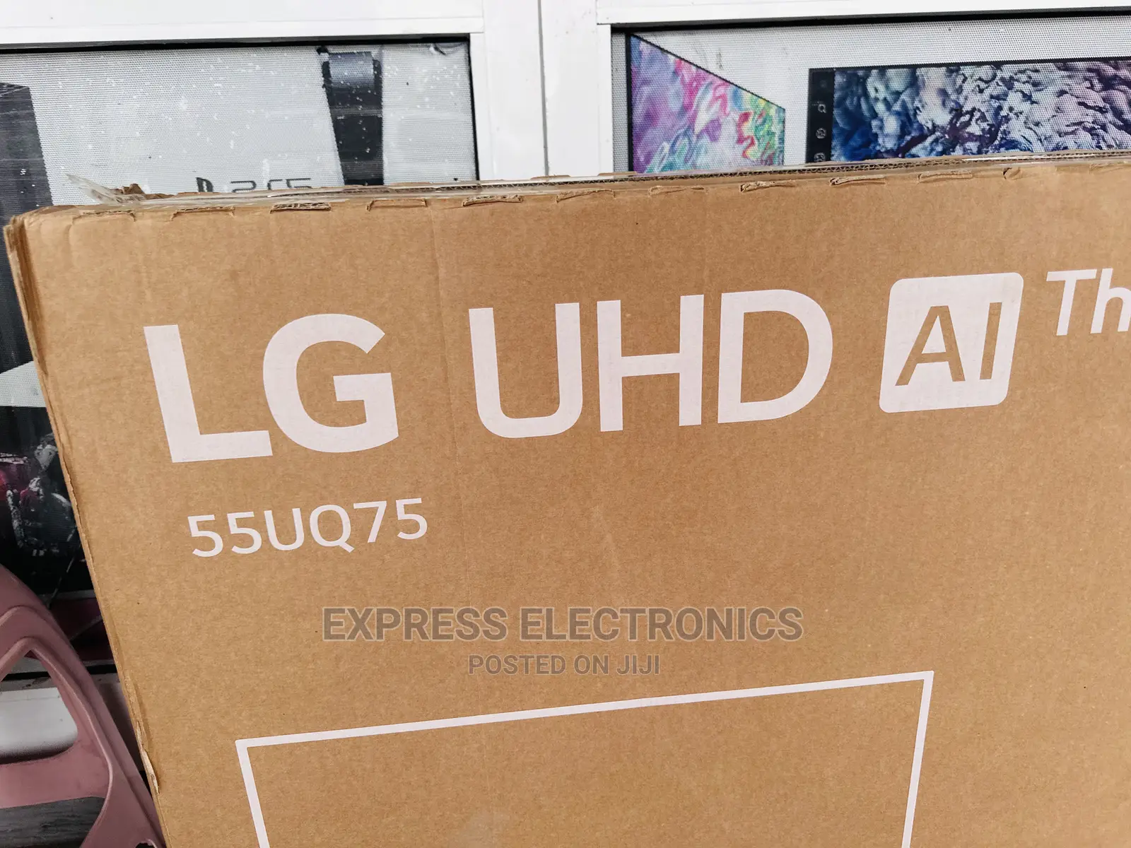 Super Powerful Sleek Lg UHD Smart 55”Uuq70003