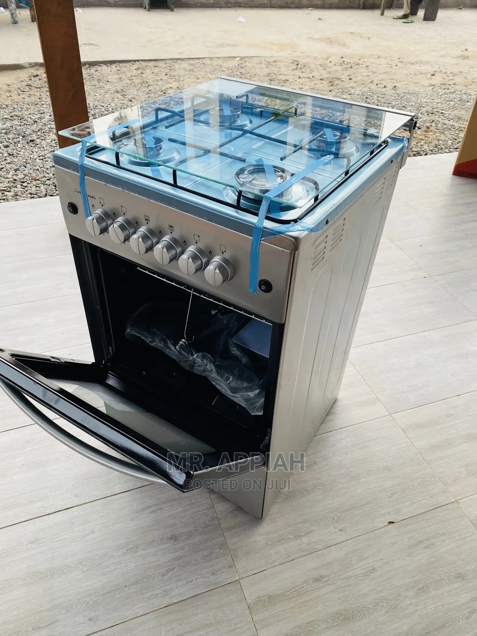 ElegantVolcano(50*50)Stainless Steel Auto Rotisserie Cooker