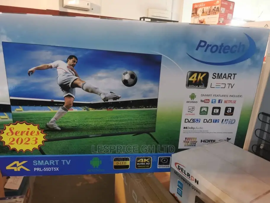Brand New-Protech 55” Android HDRTV