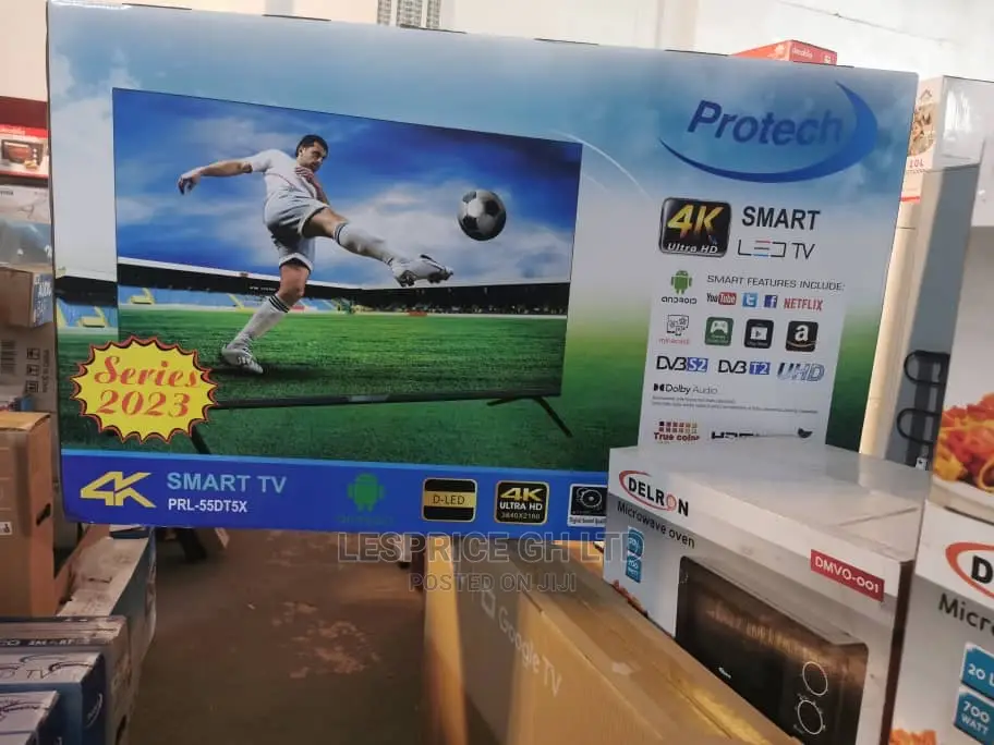 Protech 55” Android Quality Screen Colored TV