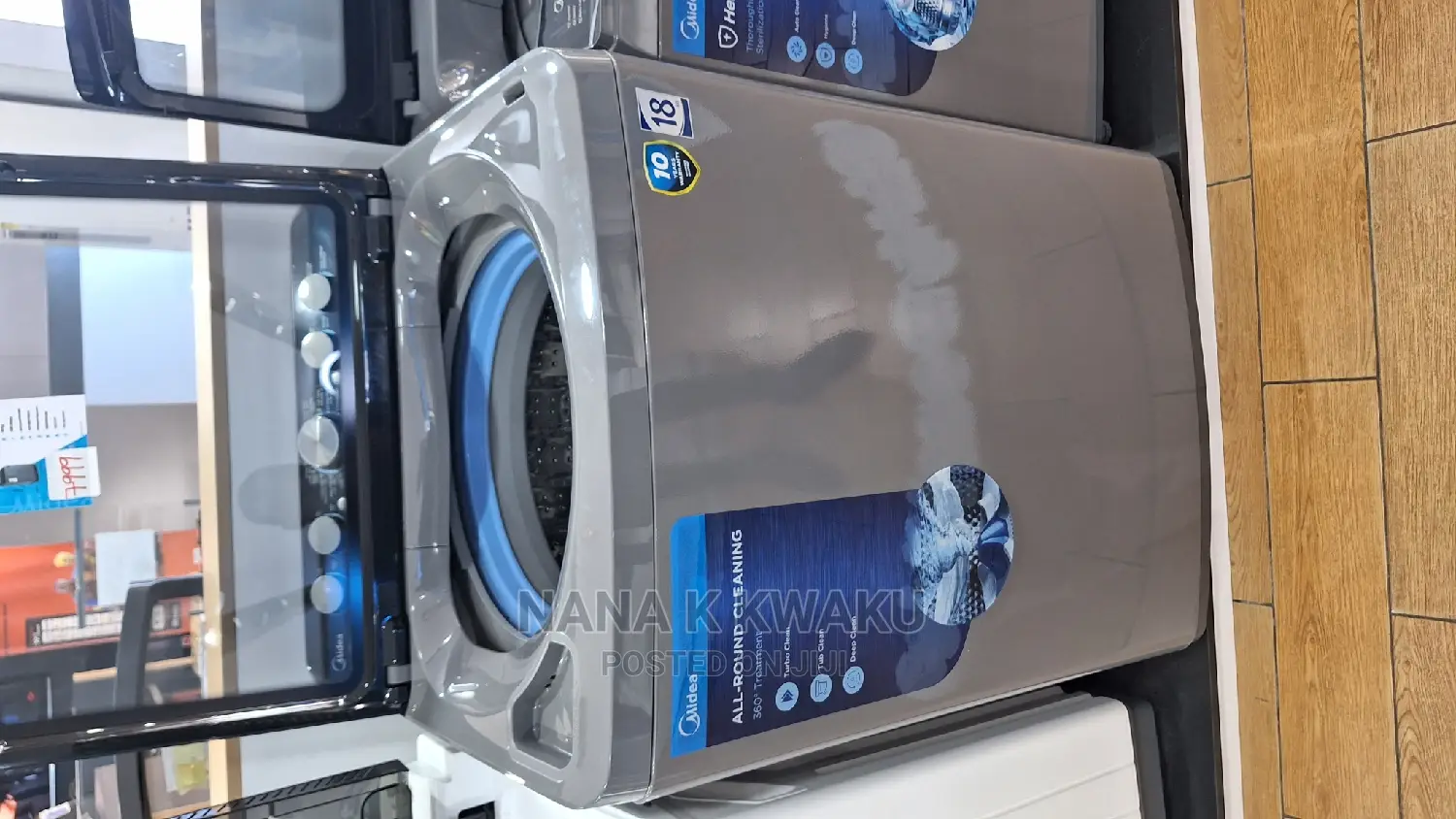 Top Load_midea 18kg Washing Machine