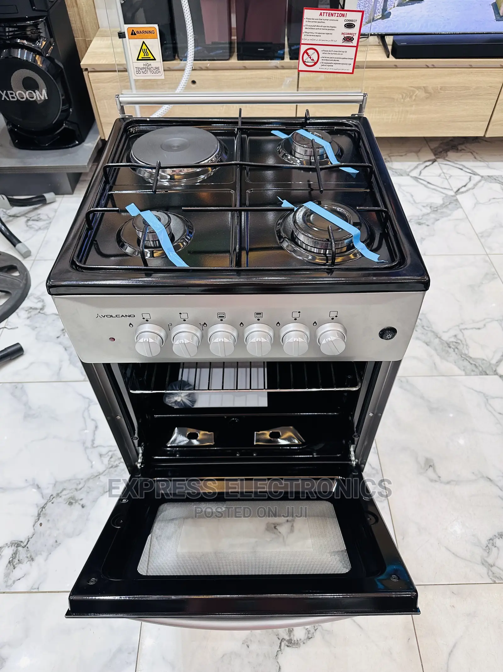 Affordable and Best Choice to Buy Cooker Oven 3+1 Stove