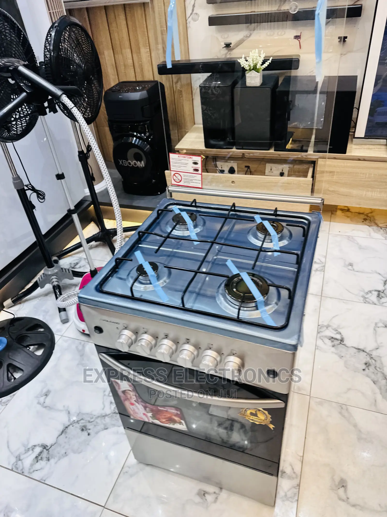 Easy Setup Ferre Gas Cooker 4burner 50/55 Auto Ignition