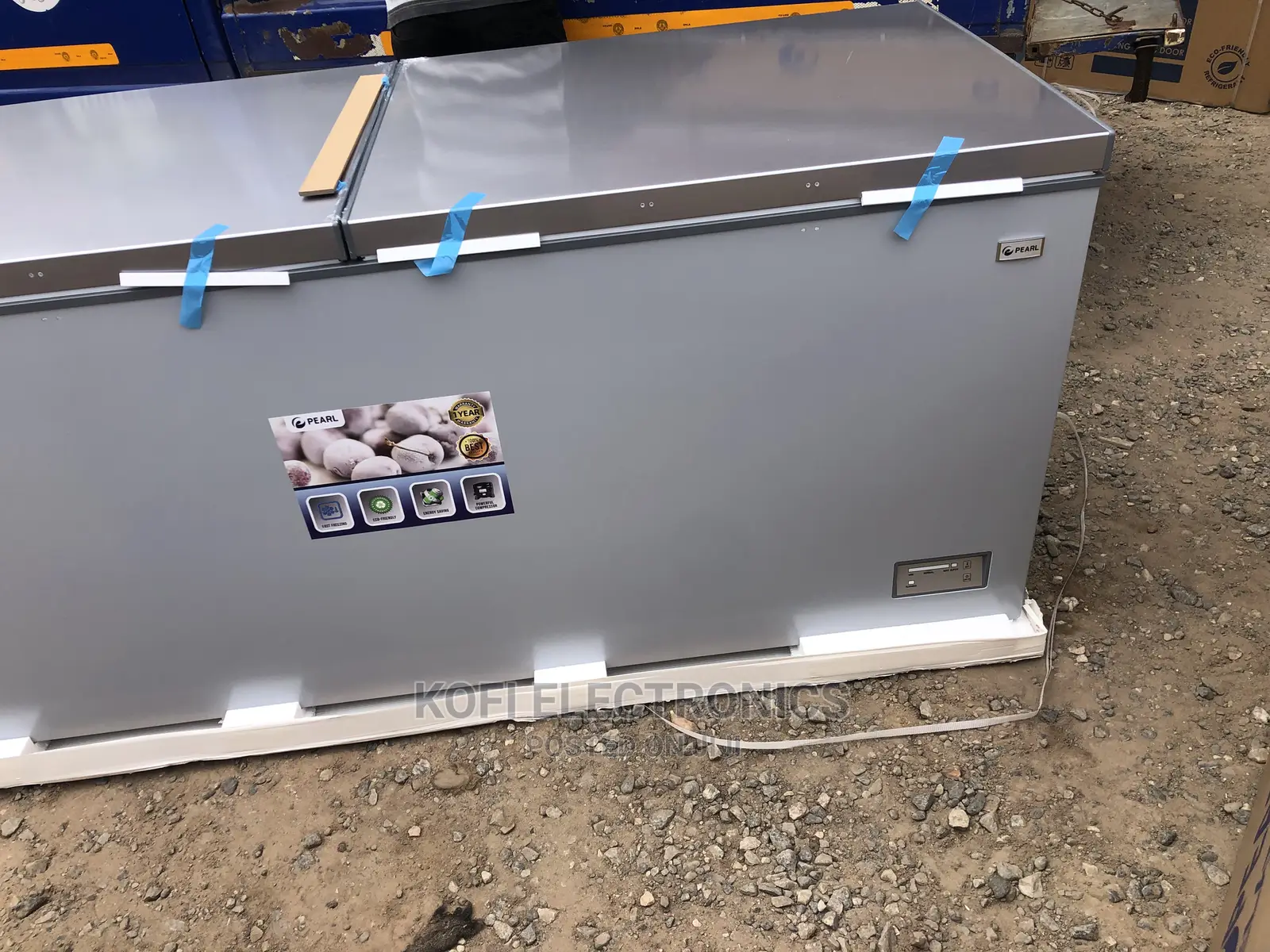 Heavy Duty Pearl 708ltrs Double Door Chest Freezer PCF-850